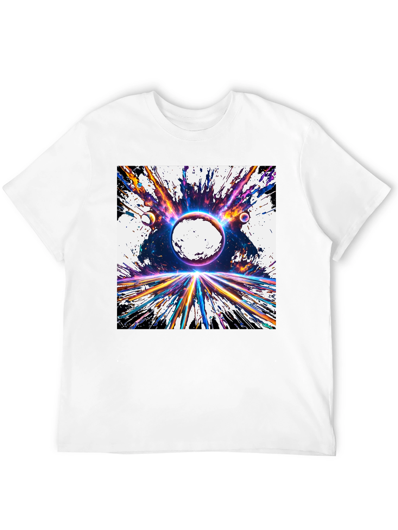 Space Explosion Graphic Tee