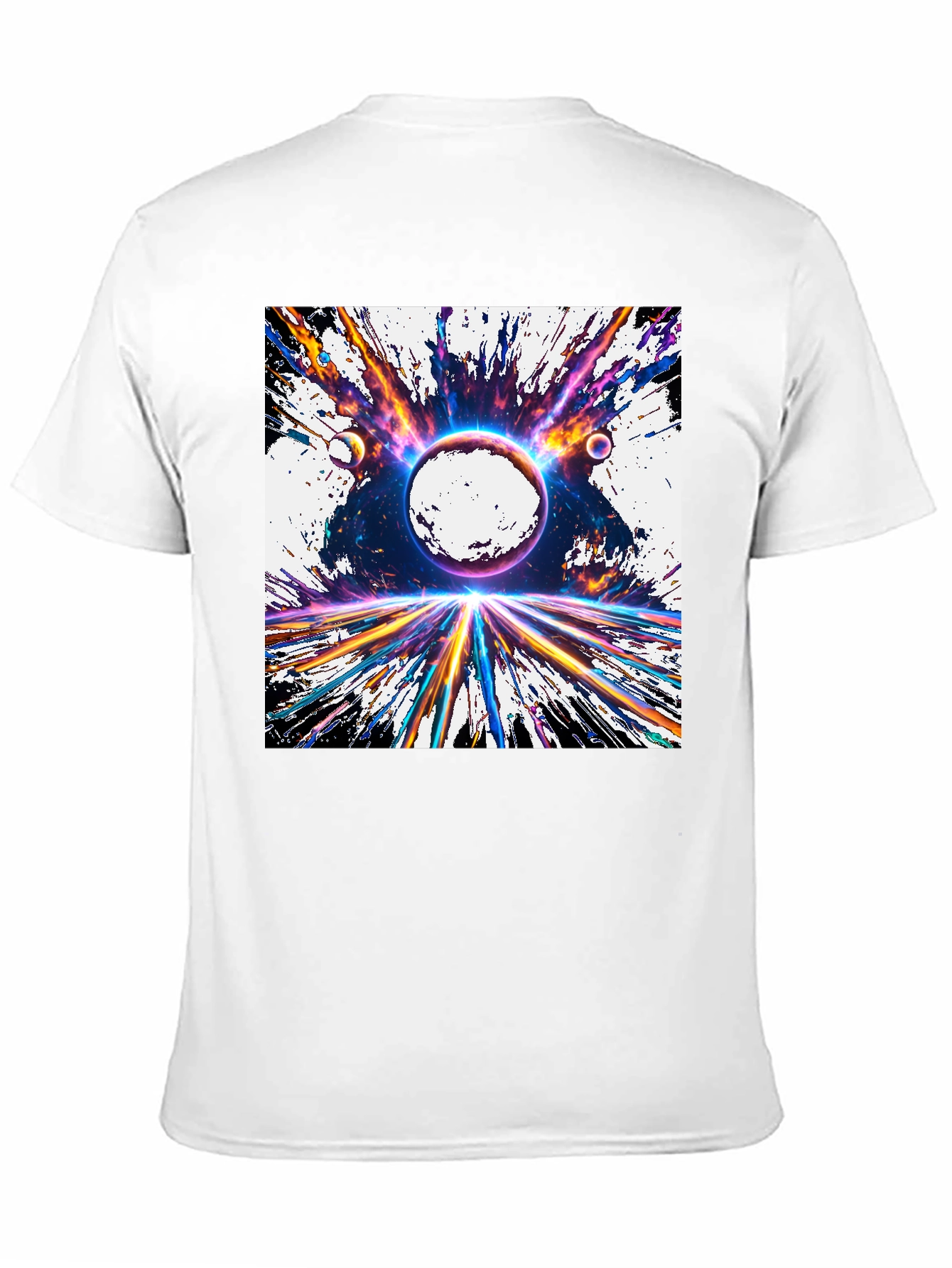 Space Explosion Graphic Tee