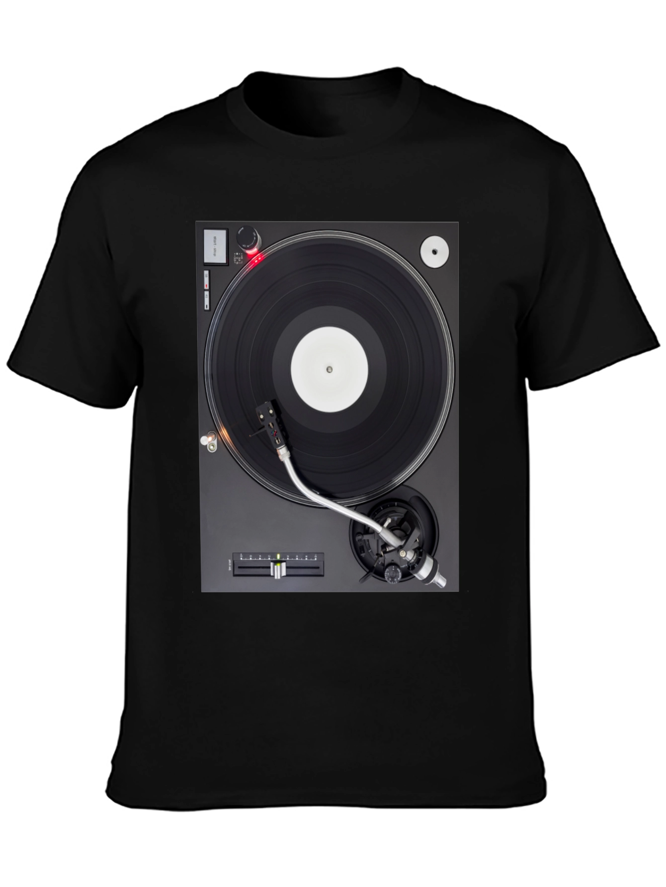 Turntable Graphic T-Shirt - DJ Music Lover Tee