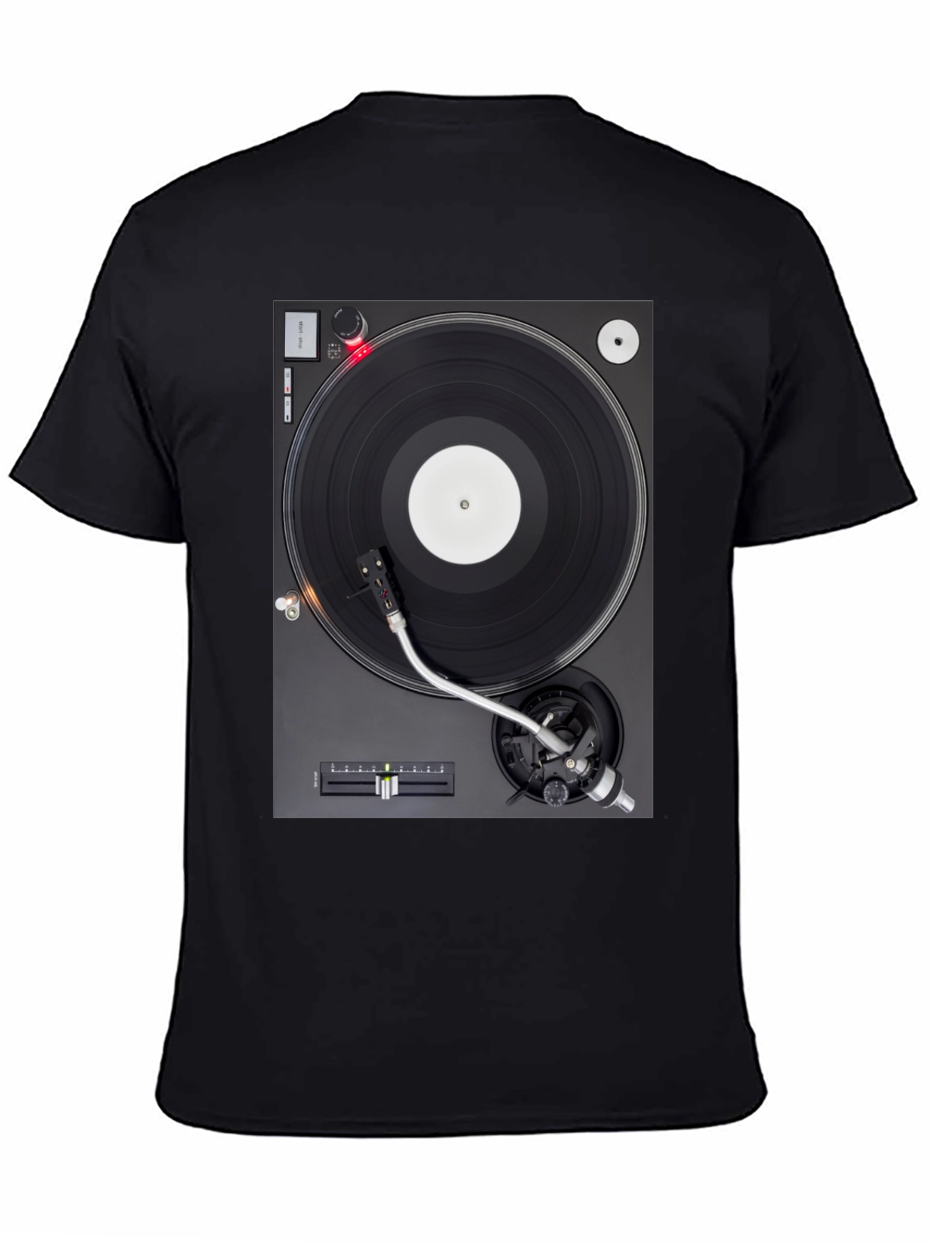 Turntable Graphic T-Shirt - DJ Music Lover Tee
