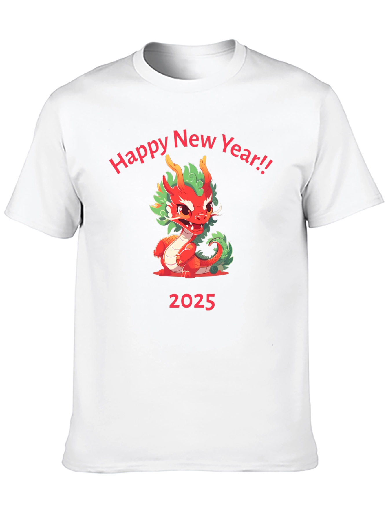 Happy New Year 2025 Dragon T-Shirt