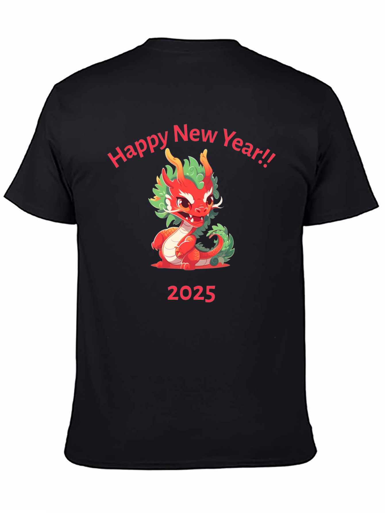 Happy New Year 2025 Dragon T-Shirt