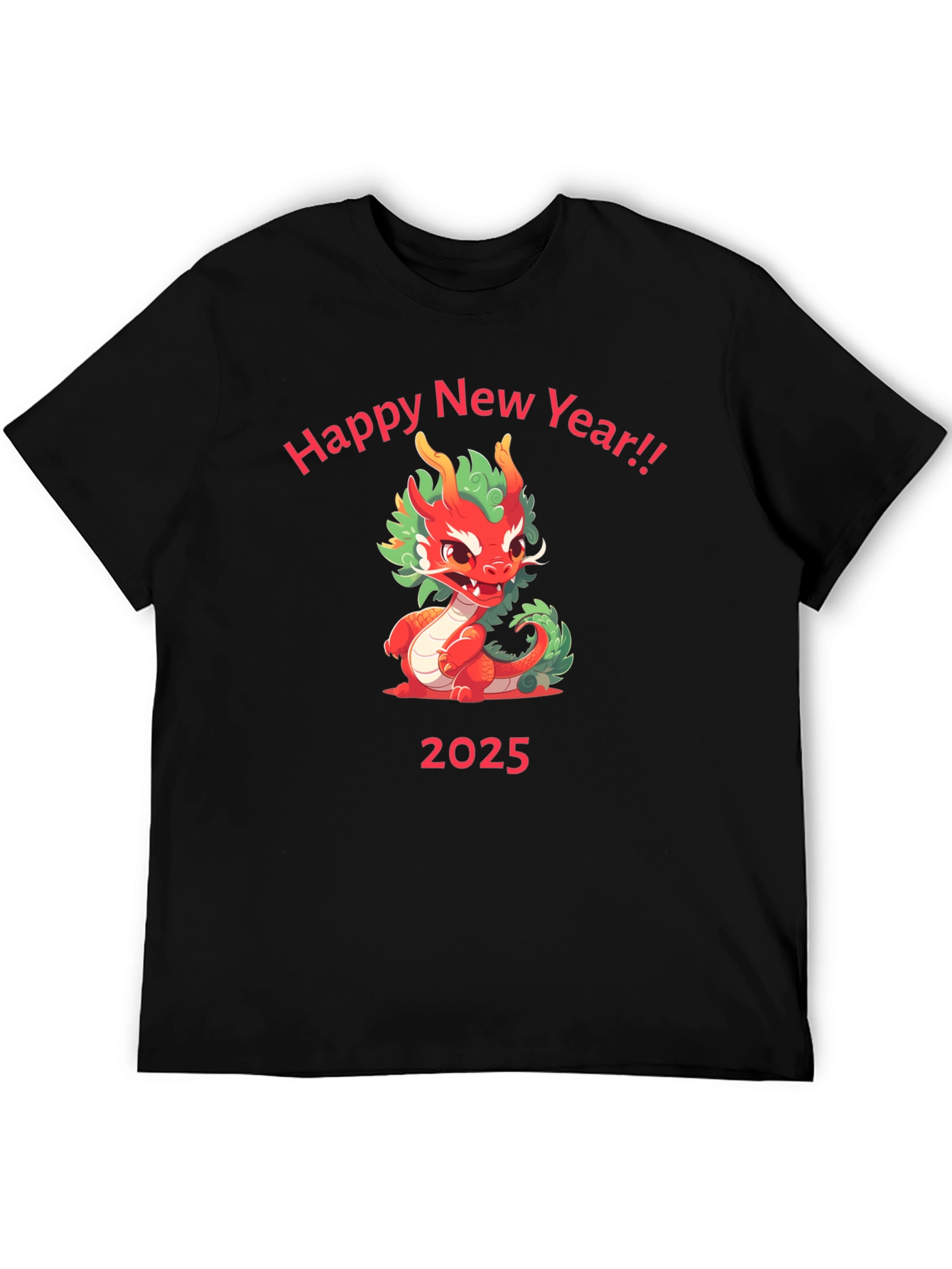 Happy New Year 2025 Dragon T-Shirt