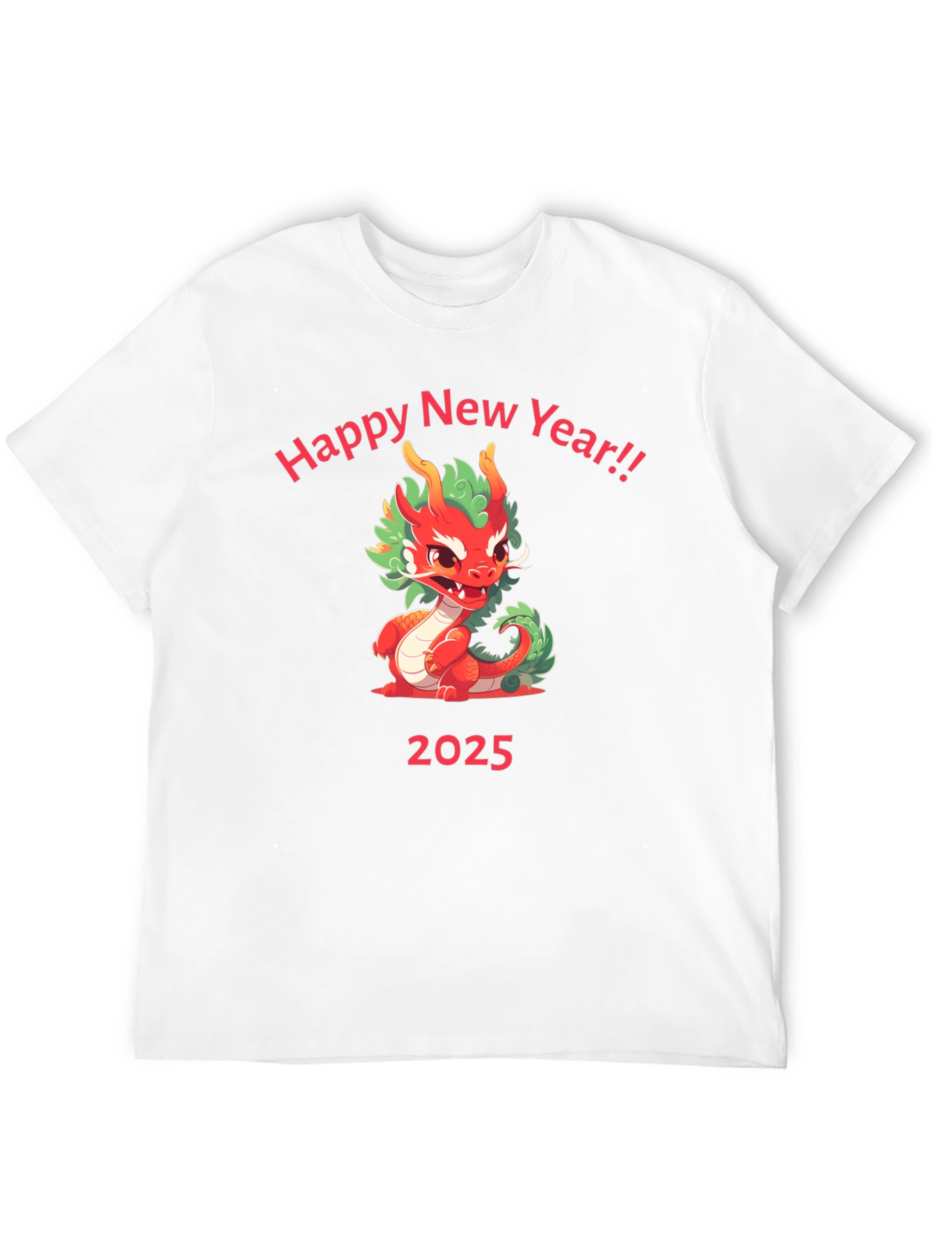 Happy New Year 2025 Dragon T-Shirt