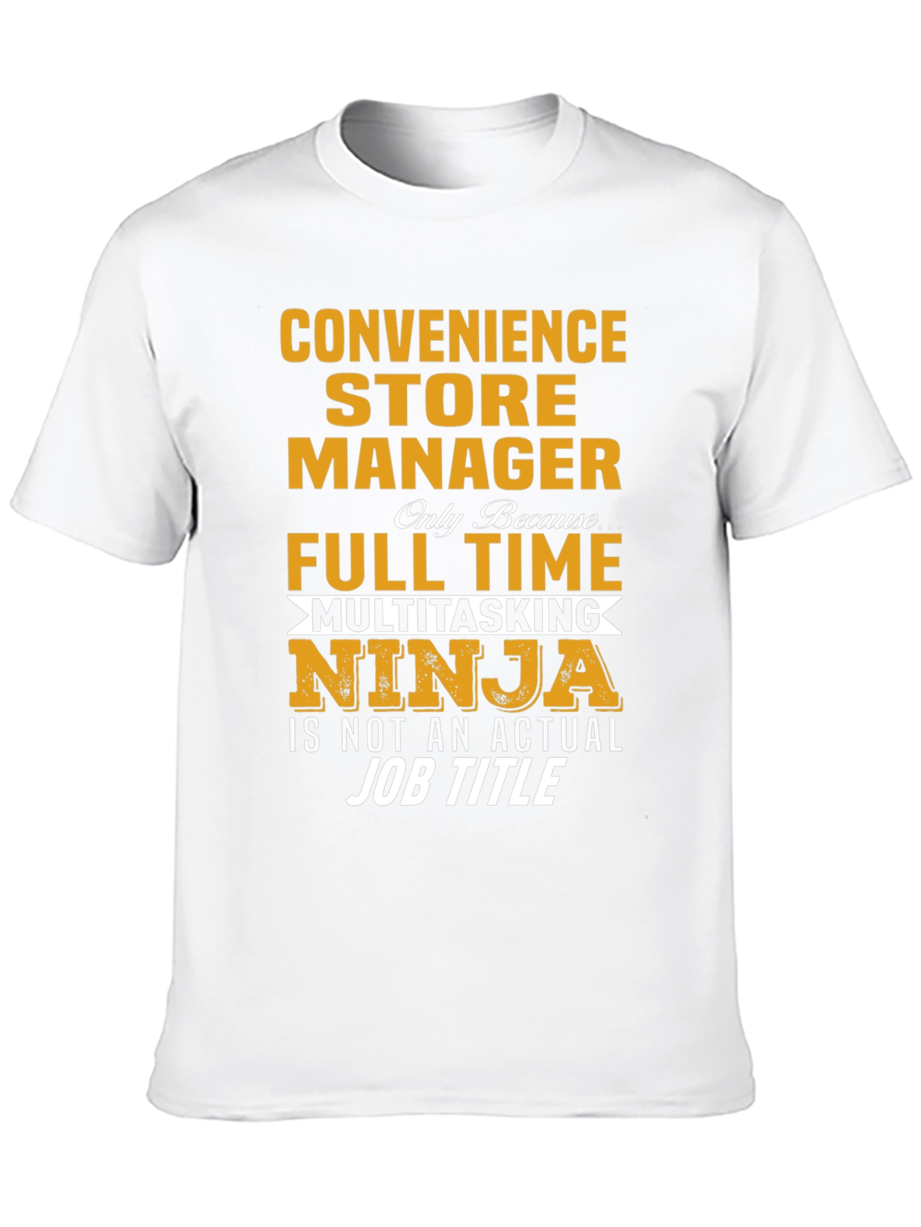 Funny Convenience Store Manager T-Shirt