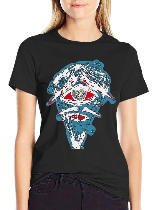 Abstract Graphic Print Tee