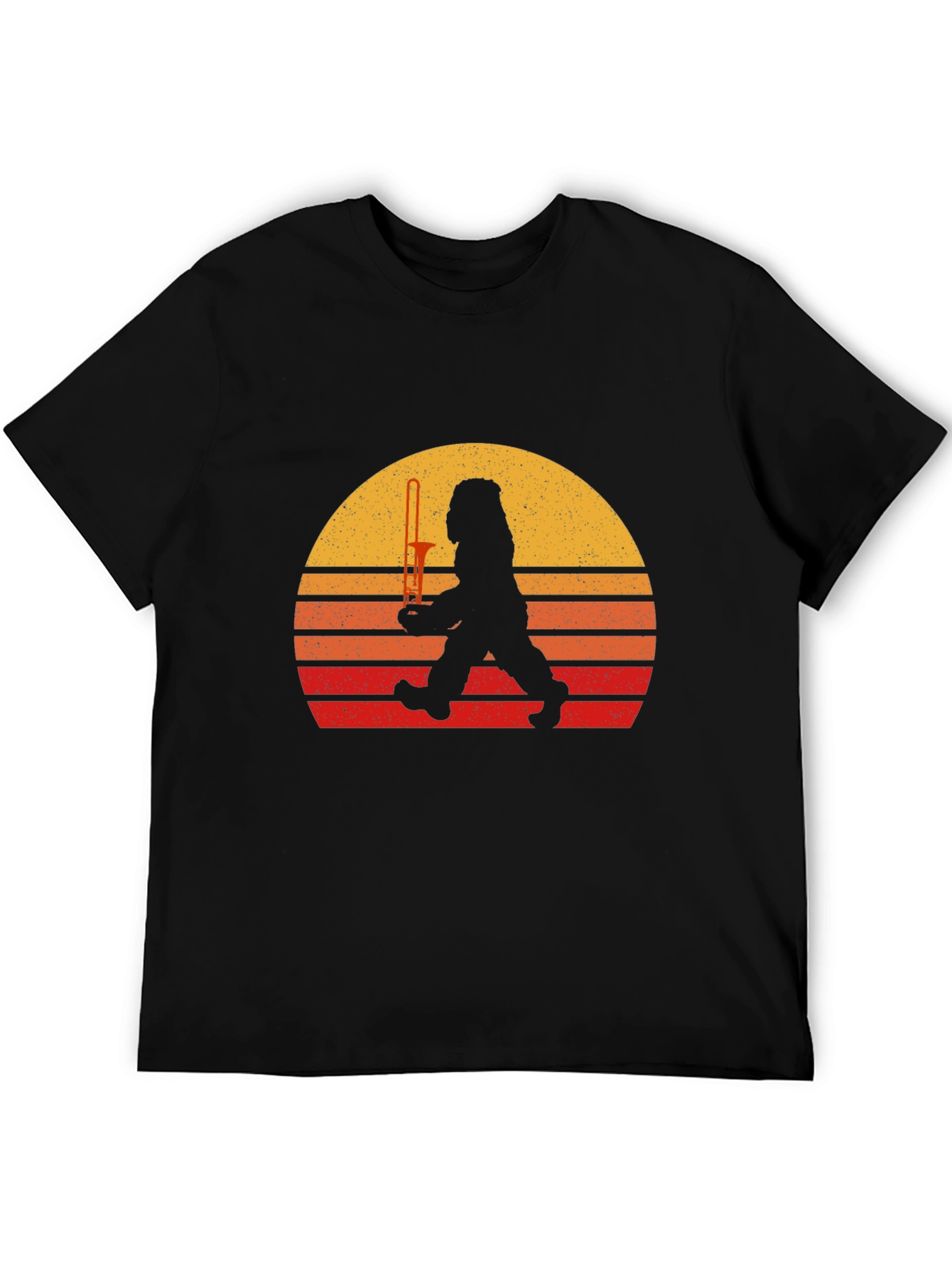Retro Bigfoot Trombone T-Shirt