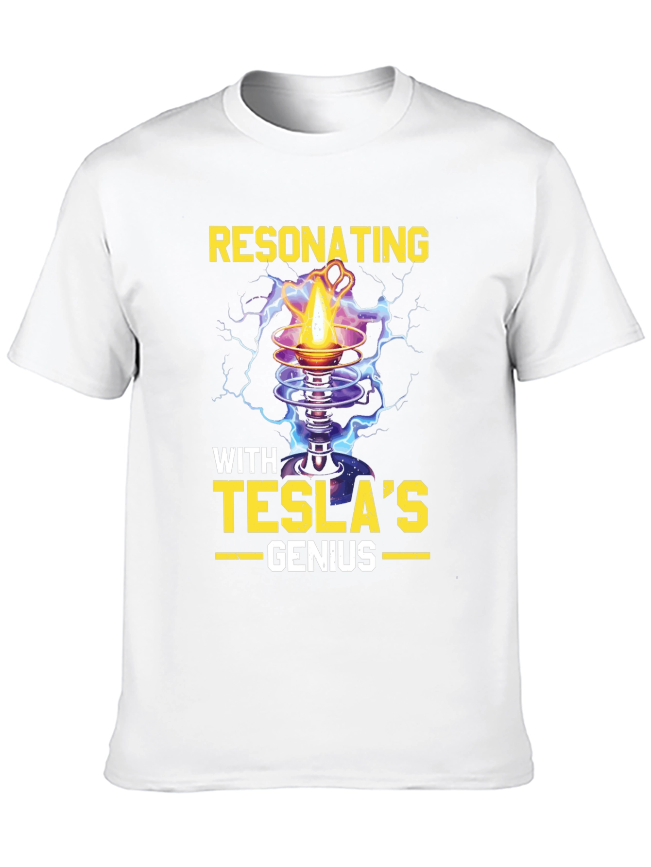Resonating with Teslas Genius T-Shirt