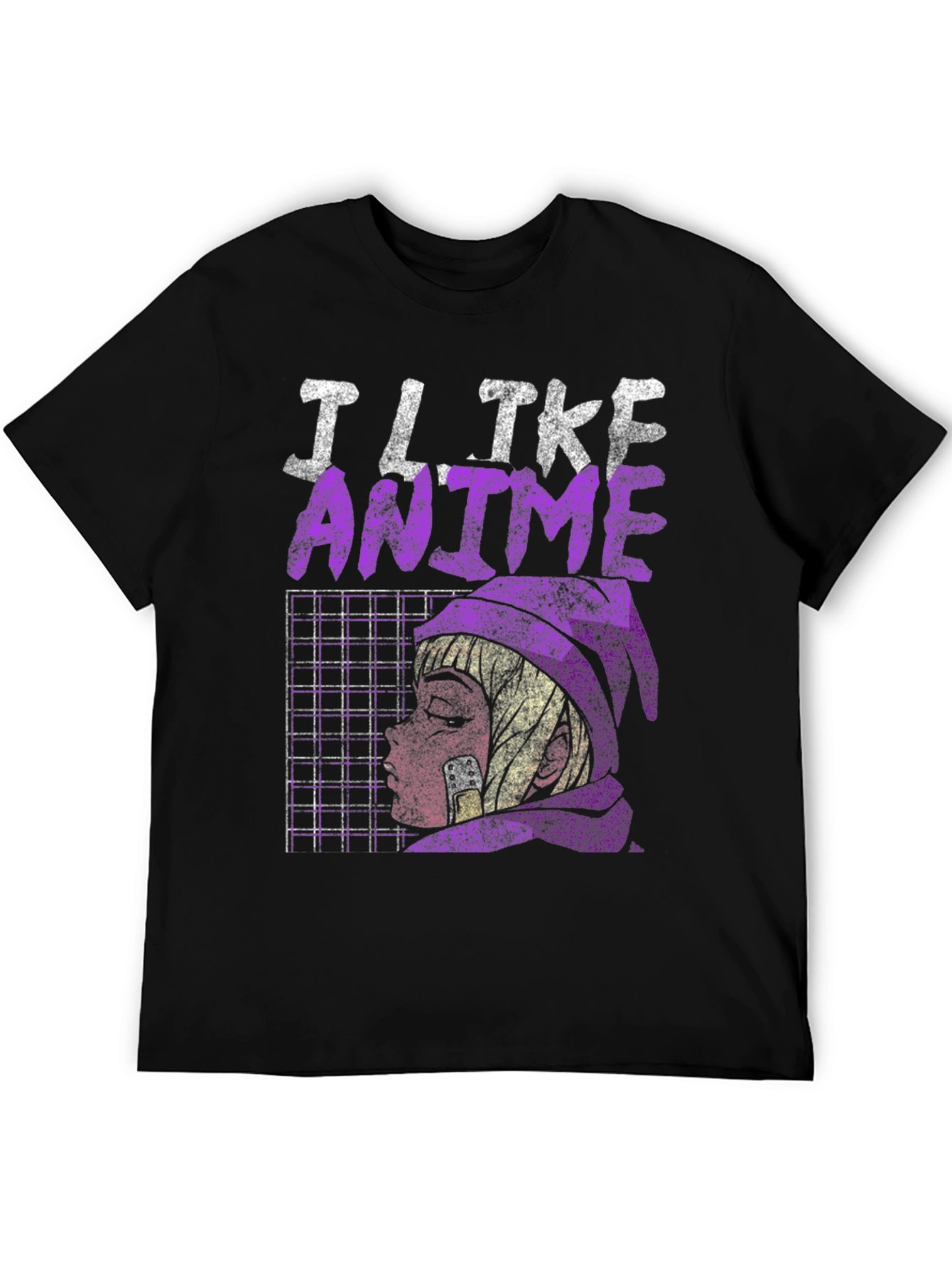 I Like Anime Graphic T-Shirt