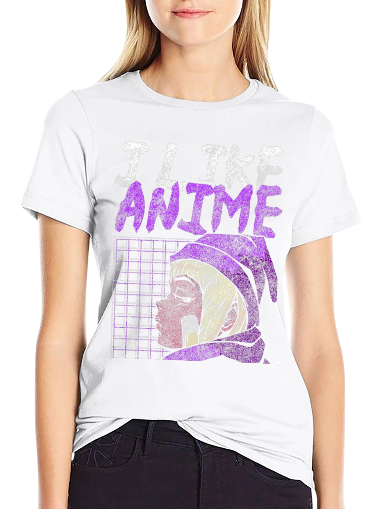 I Like Anime Graphic T-Shirt