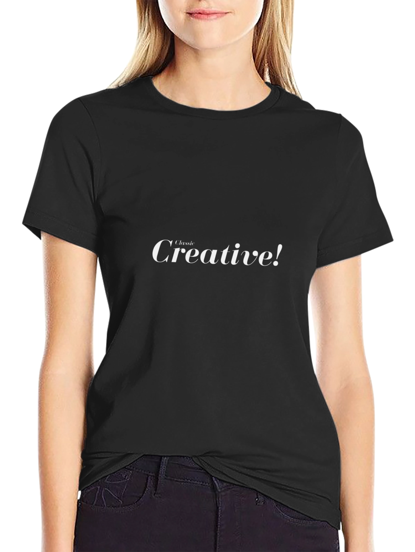 Classic Creative Black T-Shirt