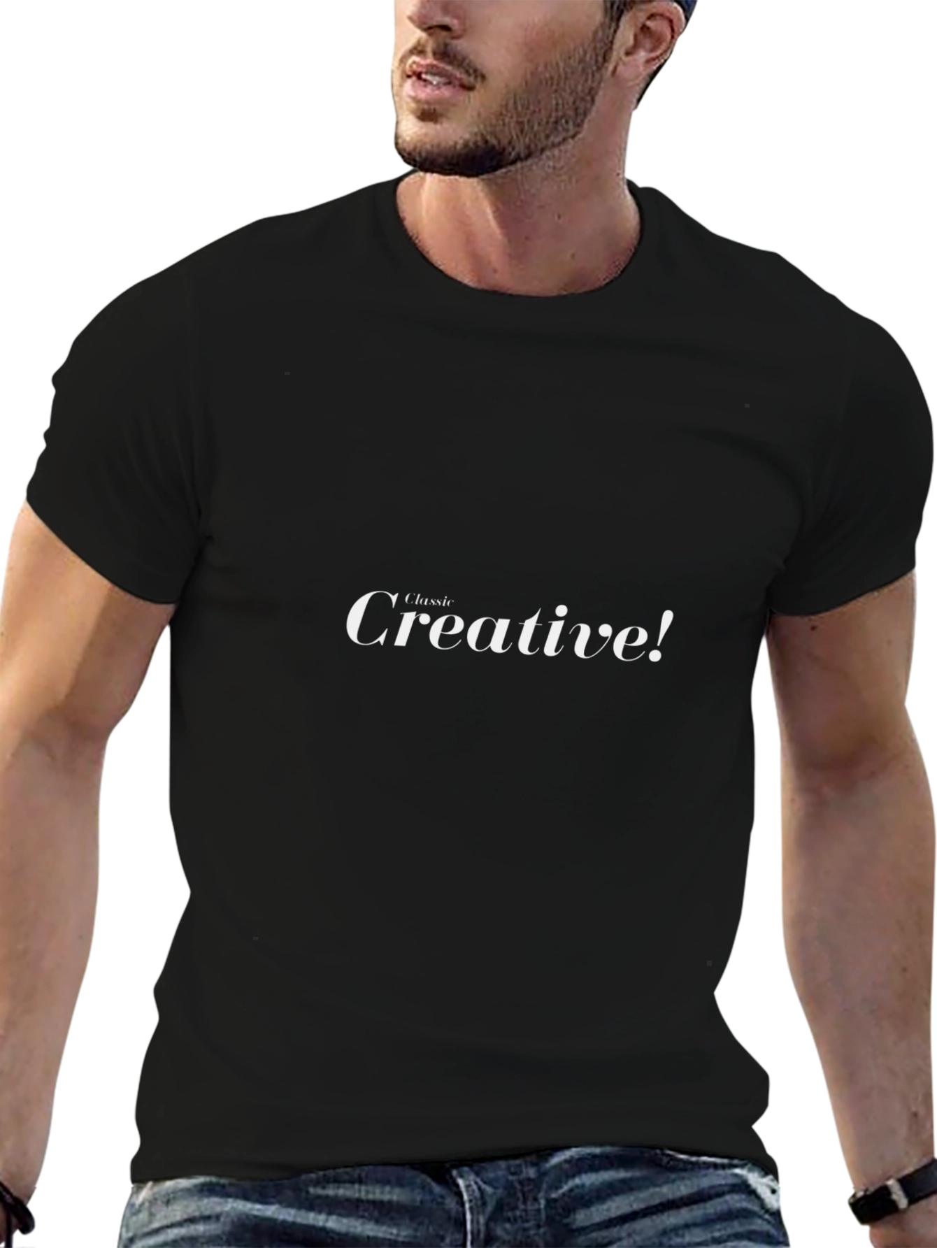 Classic Creative Black T-Shirt