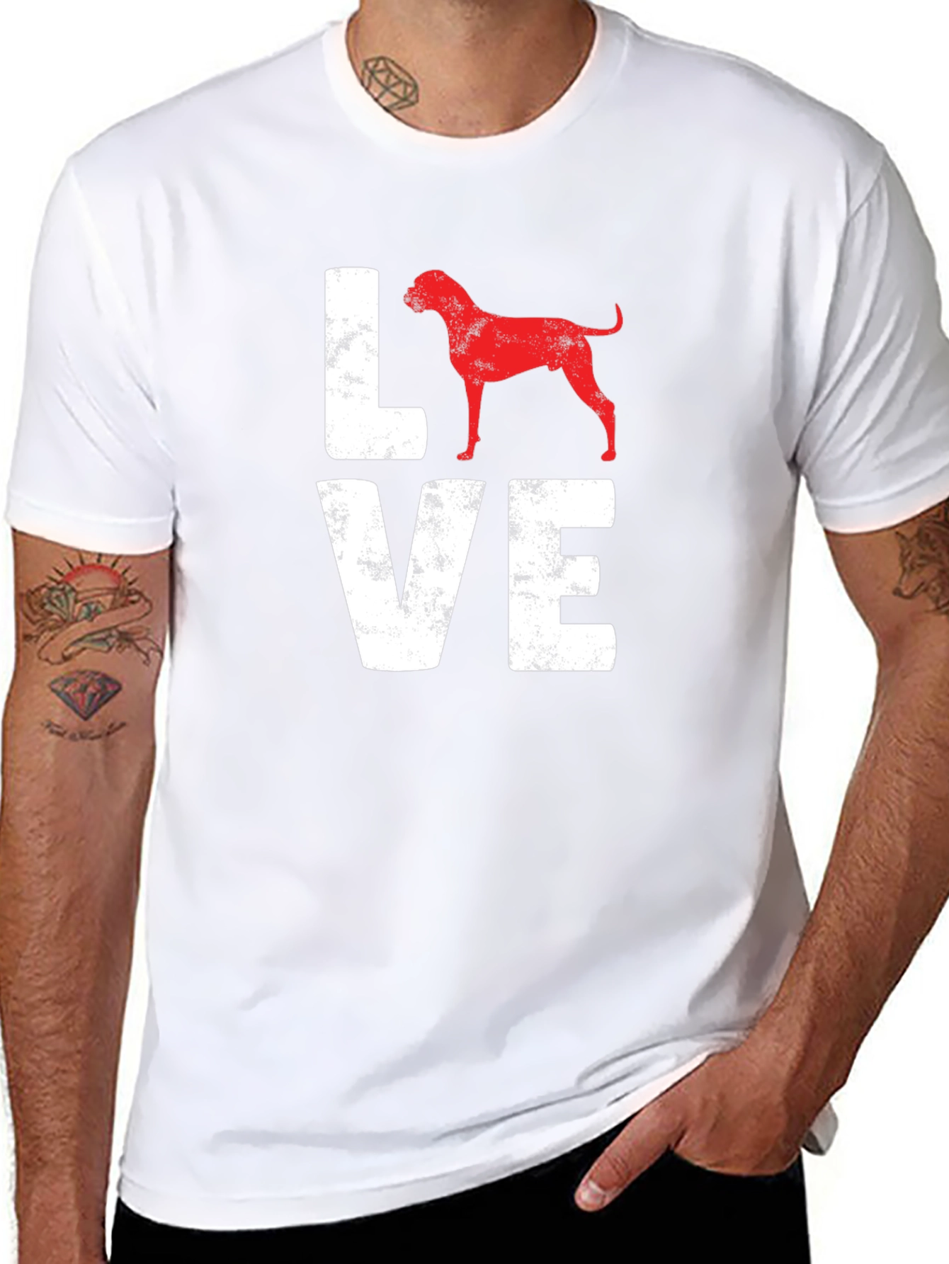 Dog Breed LOVE Graphic Tee