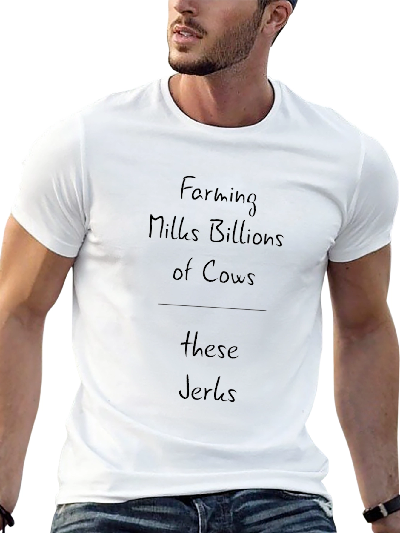 Farming Milks Billions of Cows T-Shirt