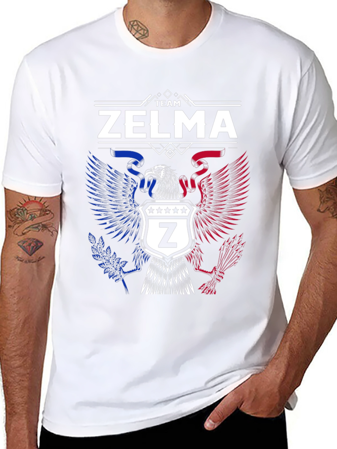 Team Zelma Patriotic Eagle T-Shirt
