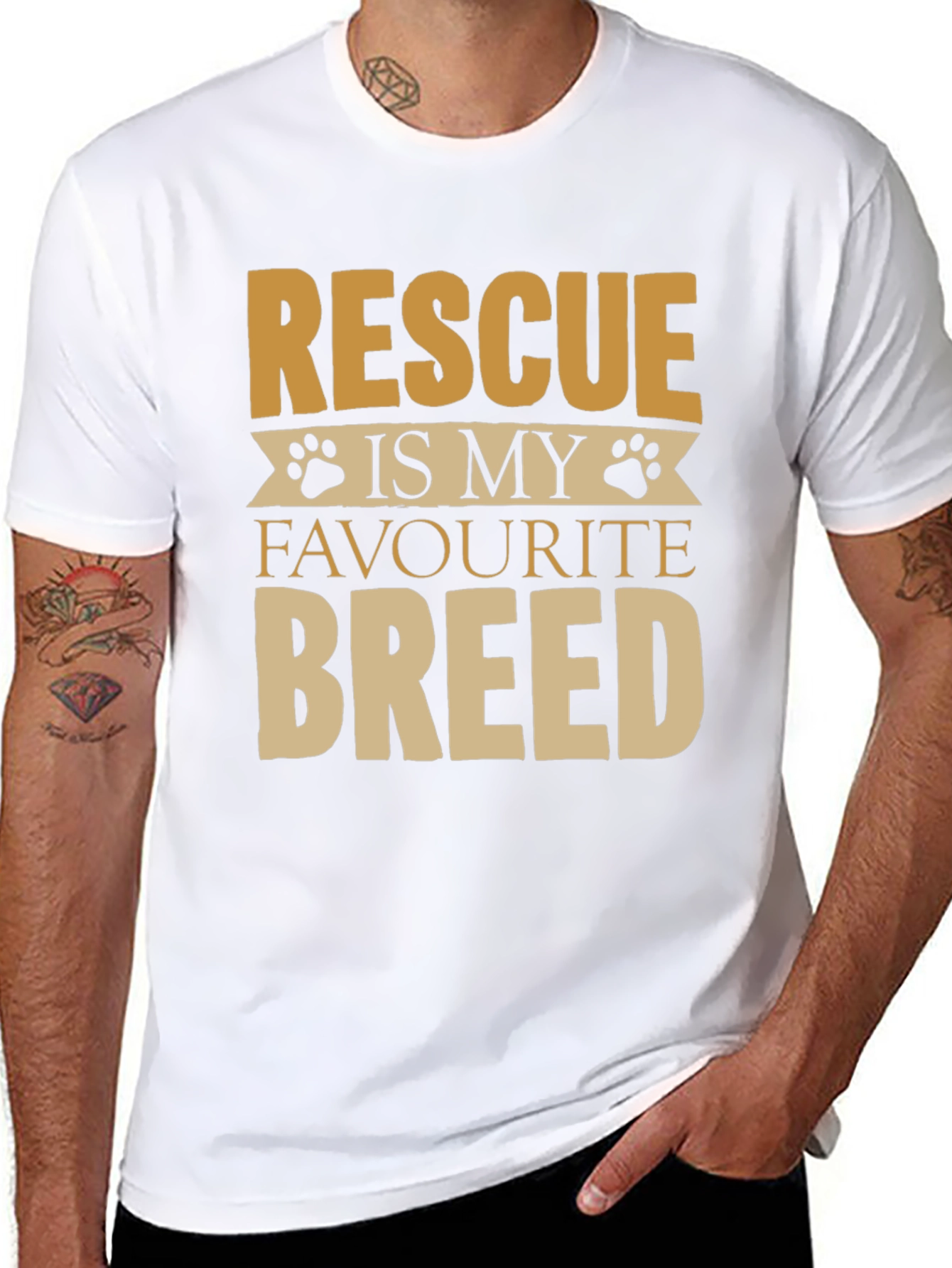 Rescue is My Favorite Breed T-Shirt