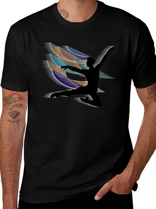 Dancing Silhouette Graphic T-Shirt