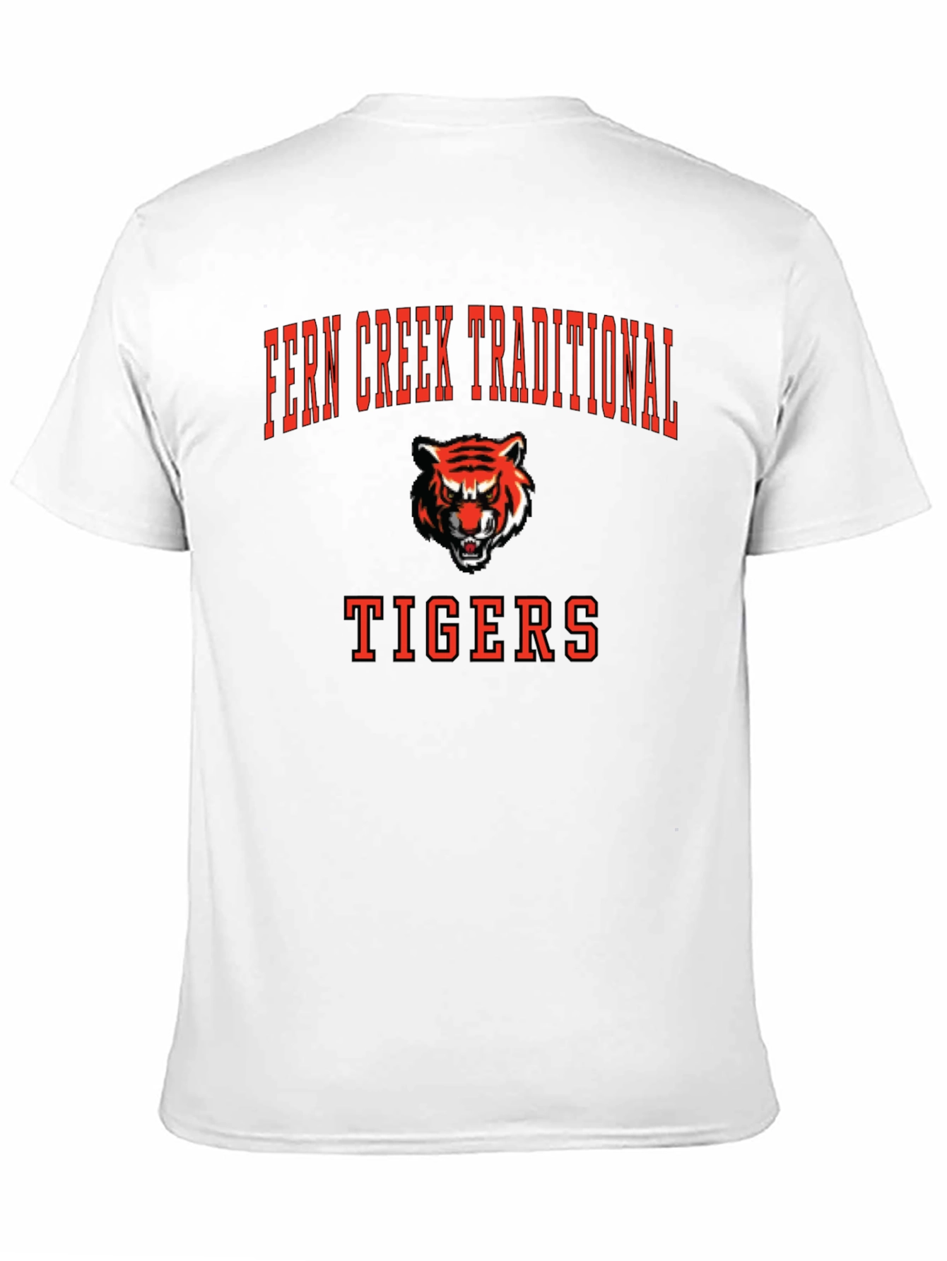 Fern Creek Traditional Tigers Black T-Shirt