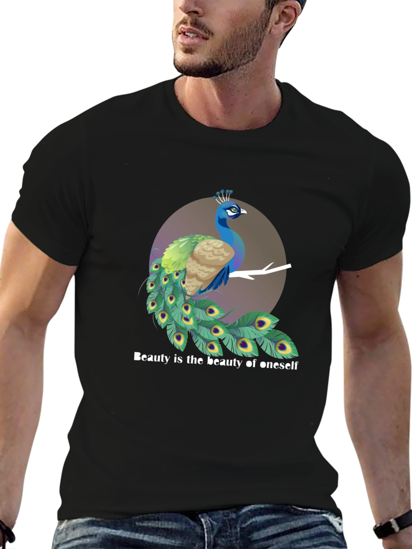 Peacock Beauty Graphic Tee