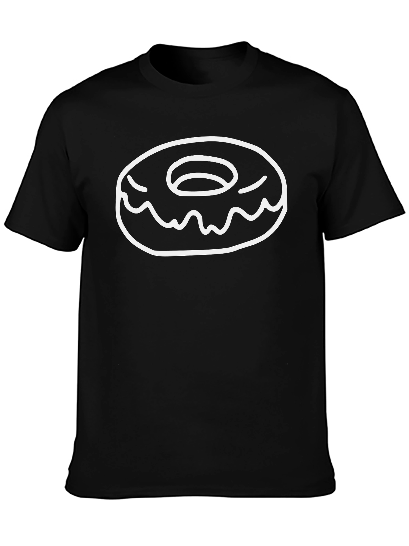 Donut Graphic T-Shirt - Fun Casual Wear