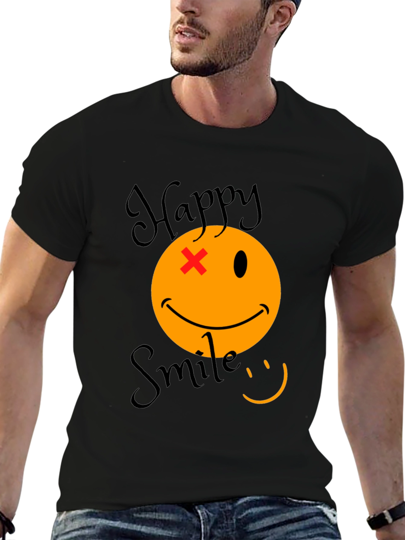 Happy Smile Graphic Tee - Unisex