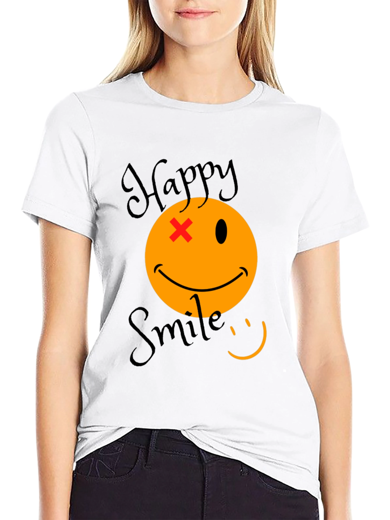 Happy Smile Graphic Tee - Unisex