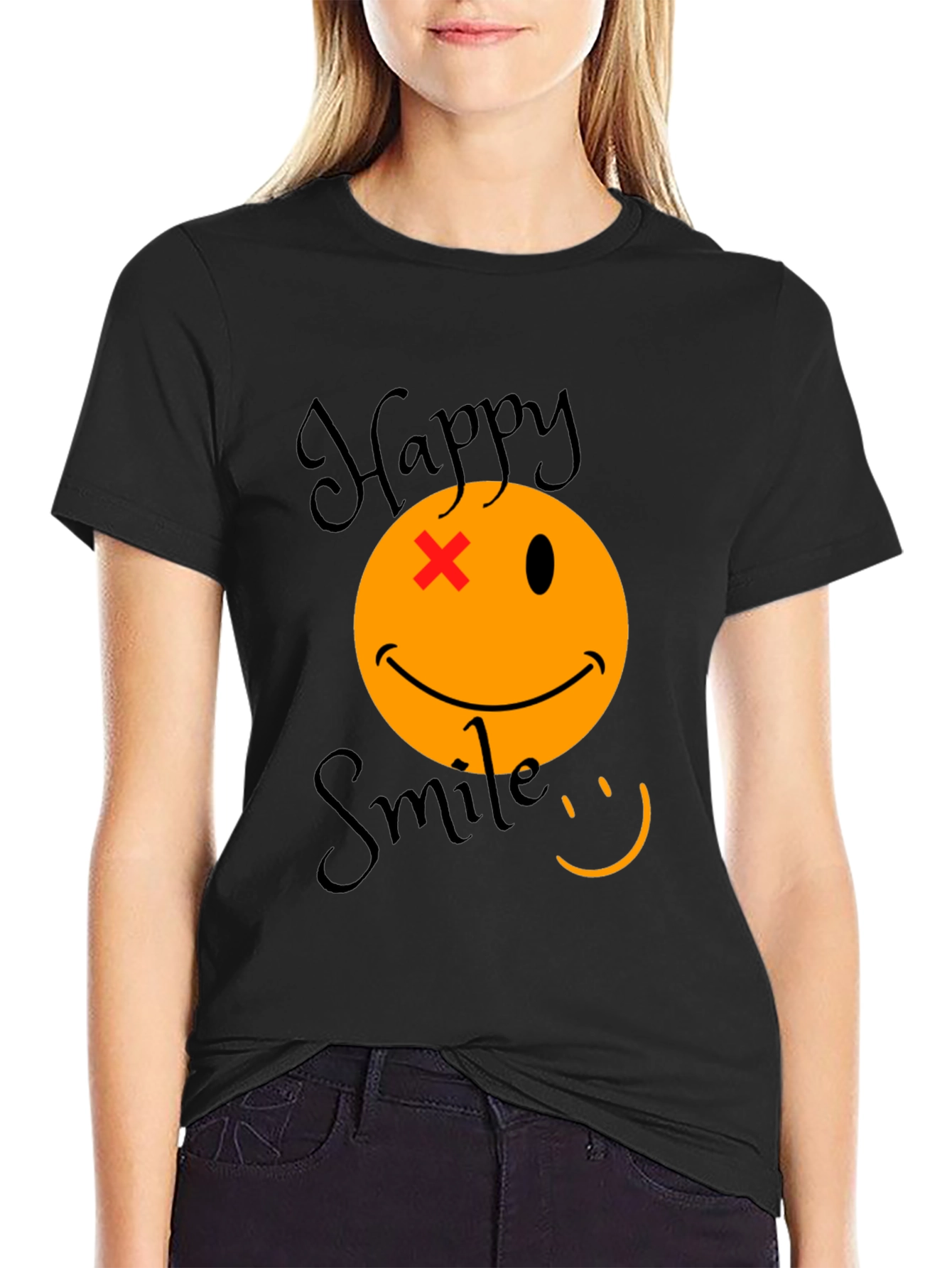 Happy Smile Graphic Tee - Unisex