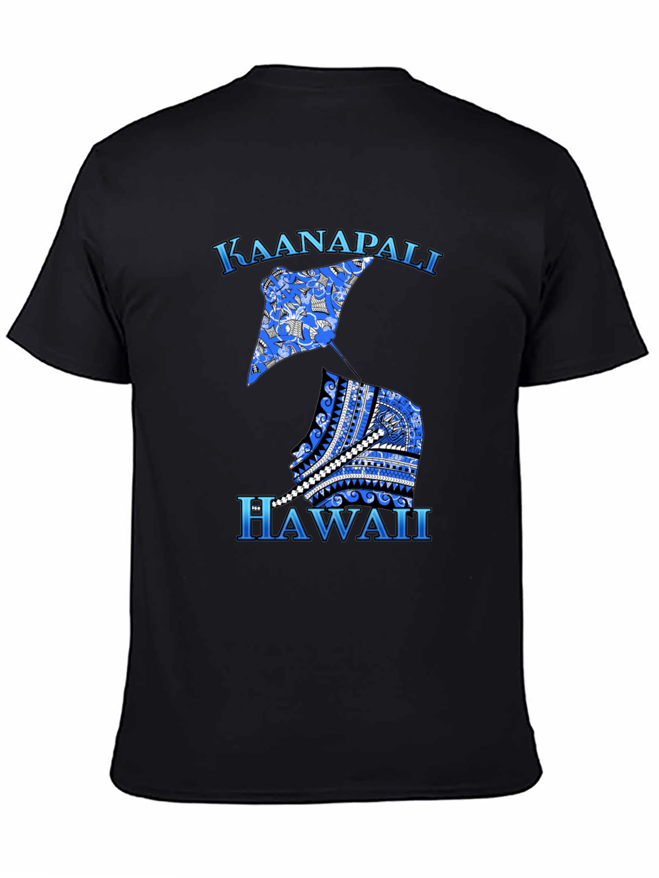 Kaanapali Hawaii Stingray Graphic T-Shirt