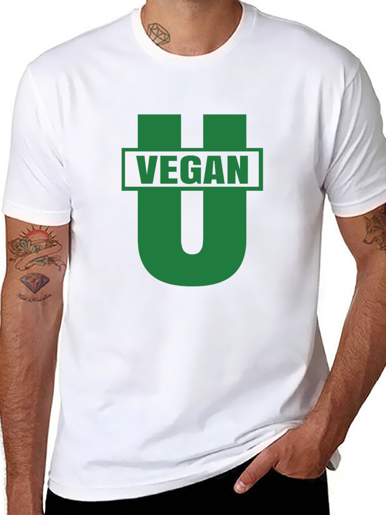 Vegan Graphic T-Shirt - Stylish & Comfortable