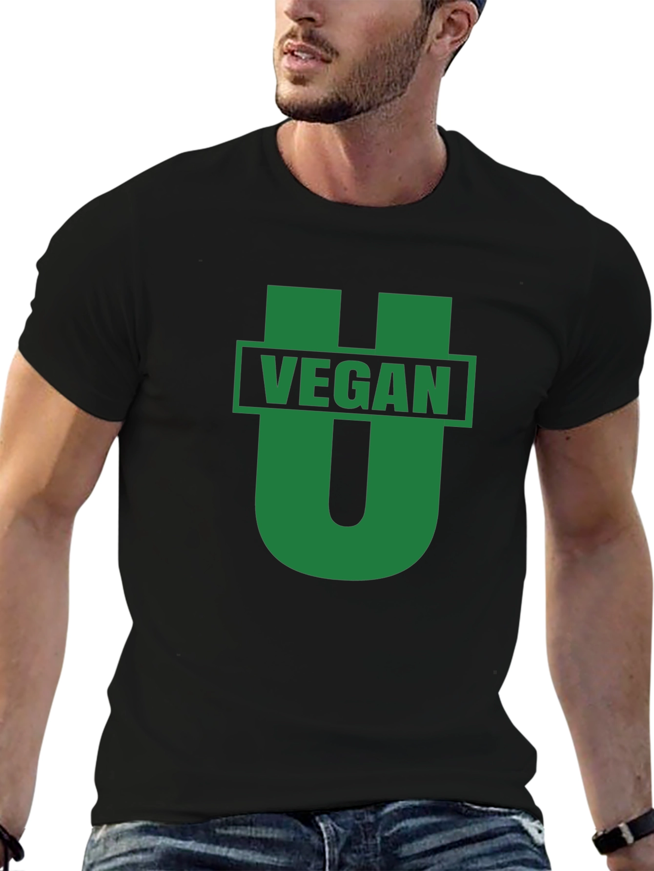 Vegan Graphic T-Shirt - Stylish & Comfortable