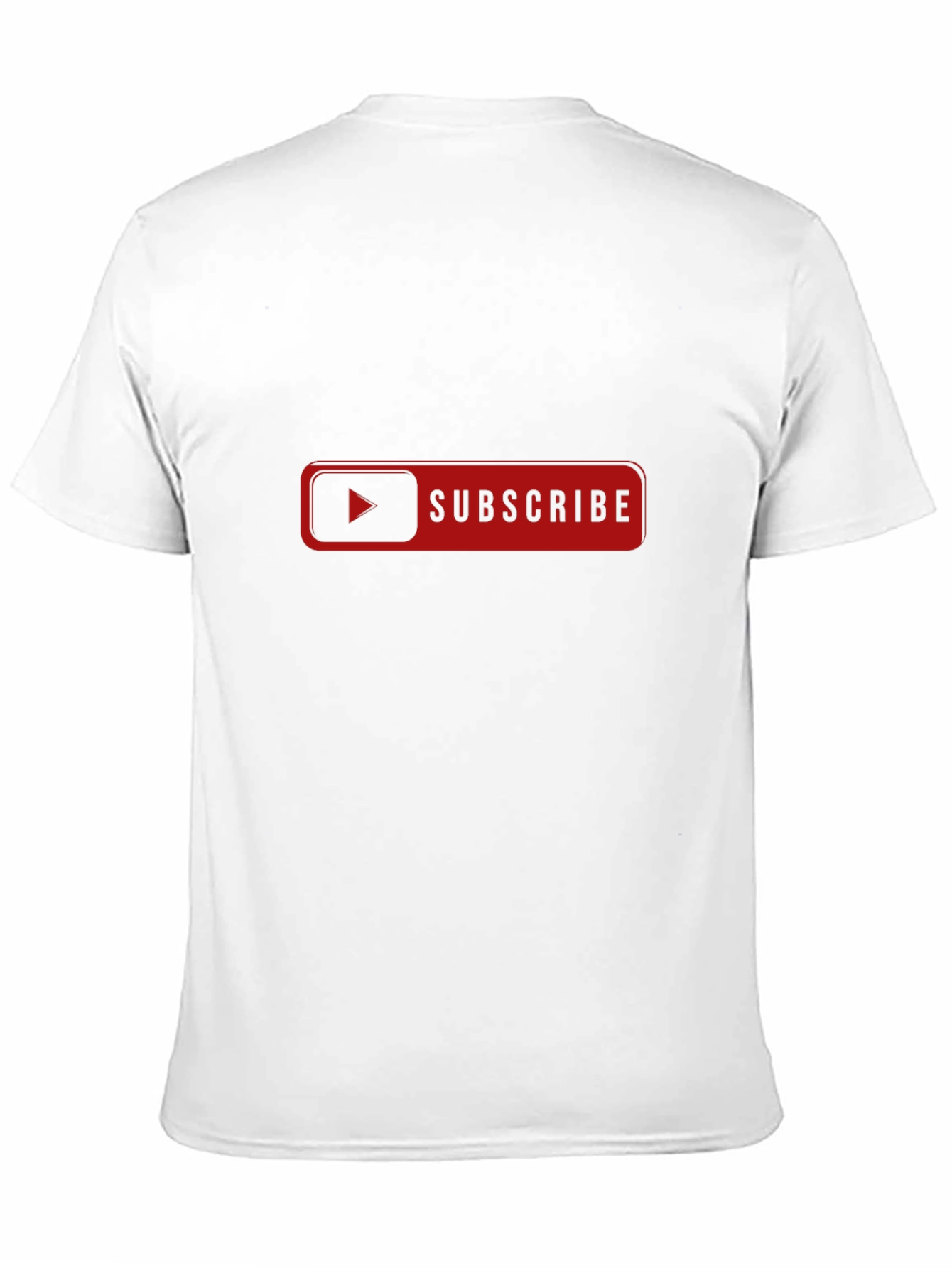 Subscribe Graphic Tee - Black Cotton T-Shirt