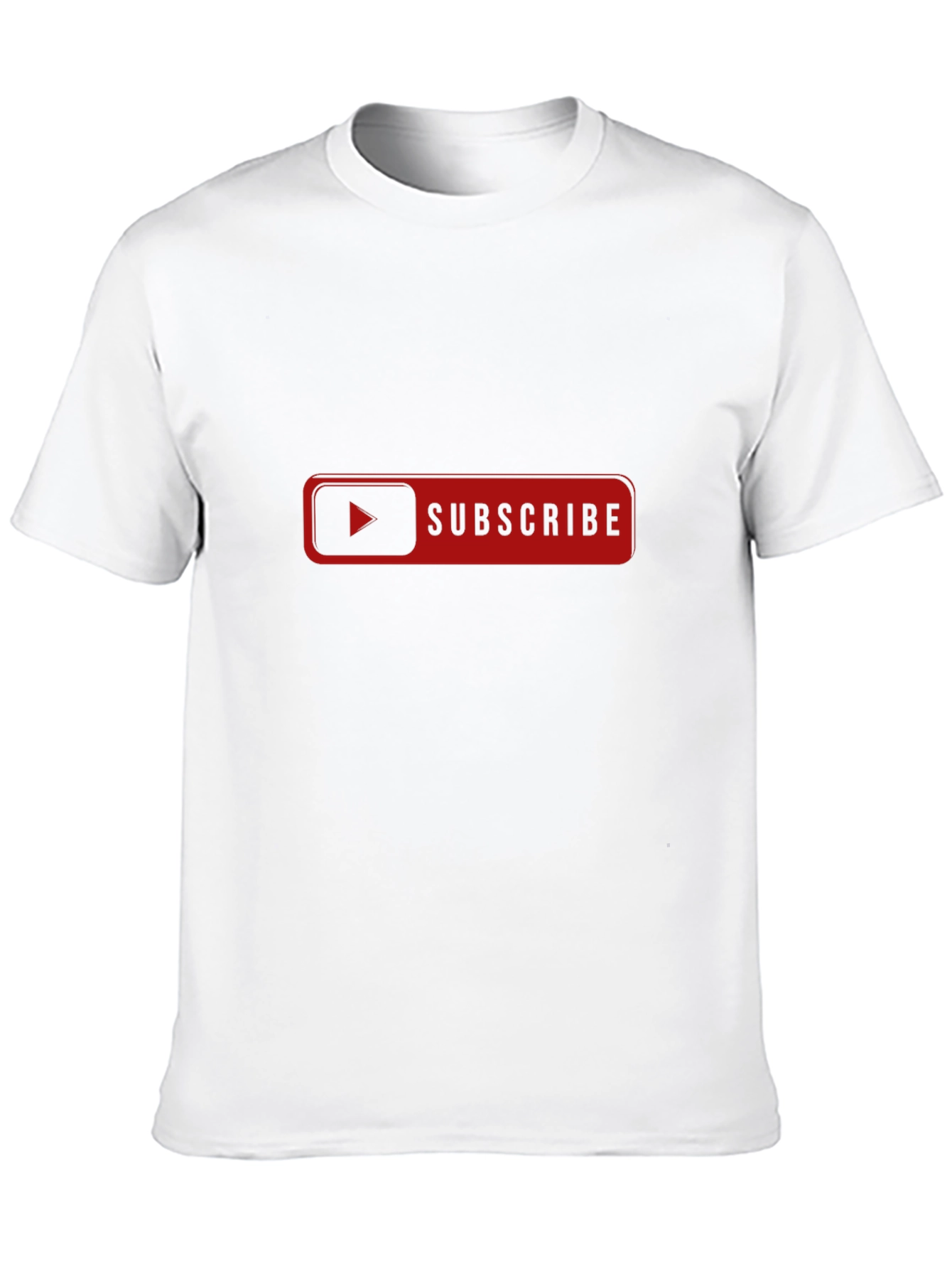 Subscribe Graphic Tee - Black Cotton T-Shirt