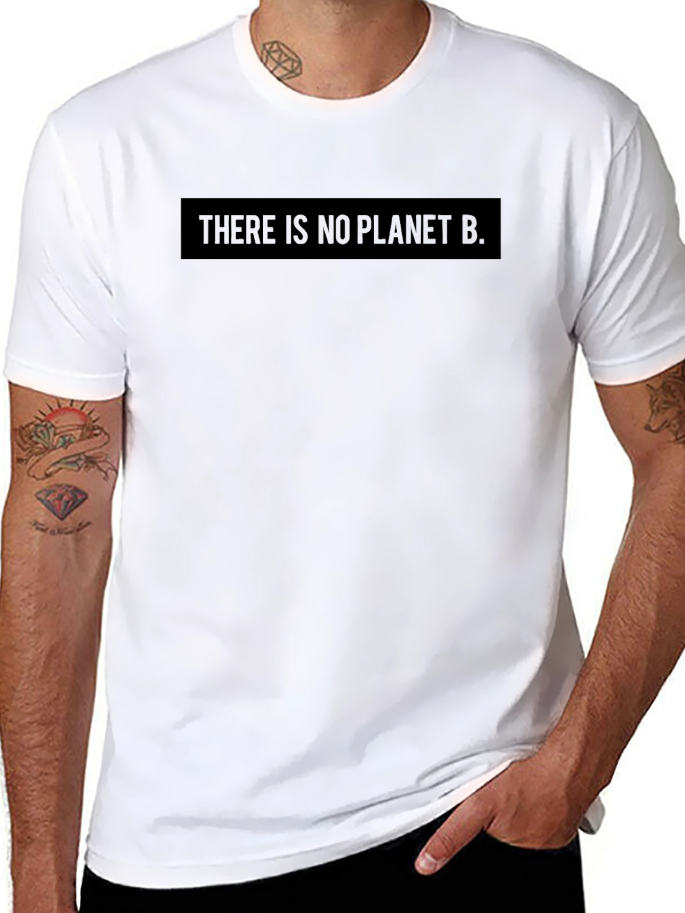 Planet B Awareness Tee - Eco-Friendly Message