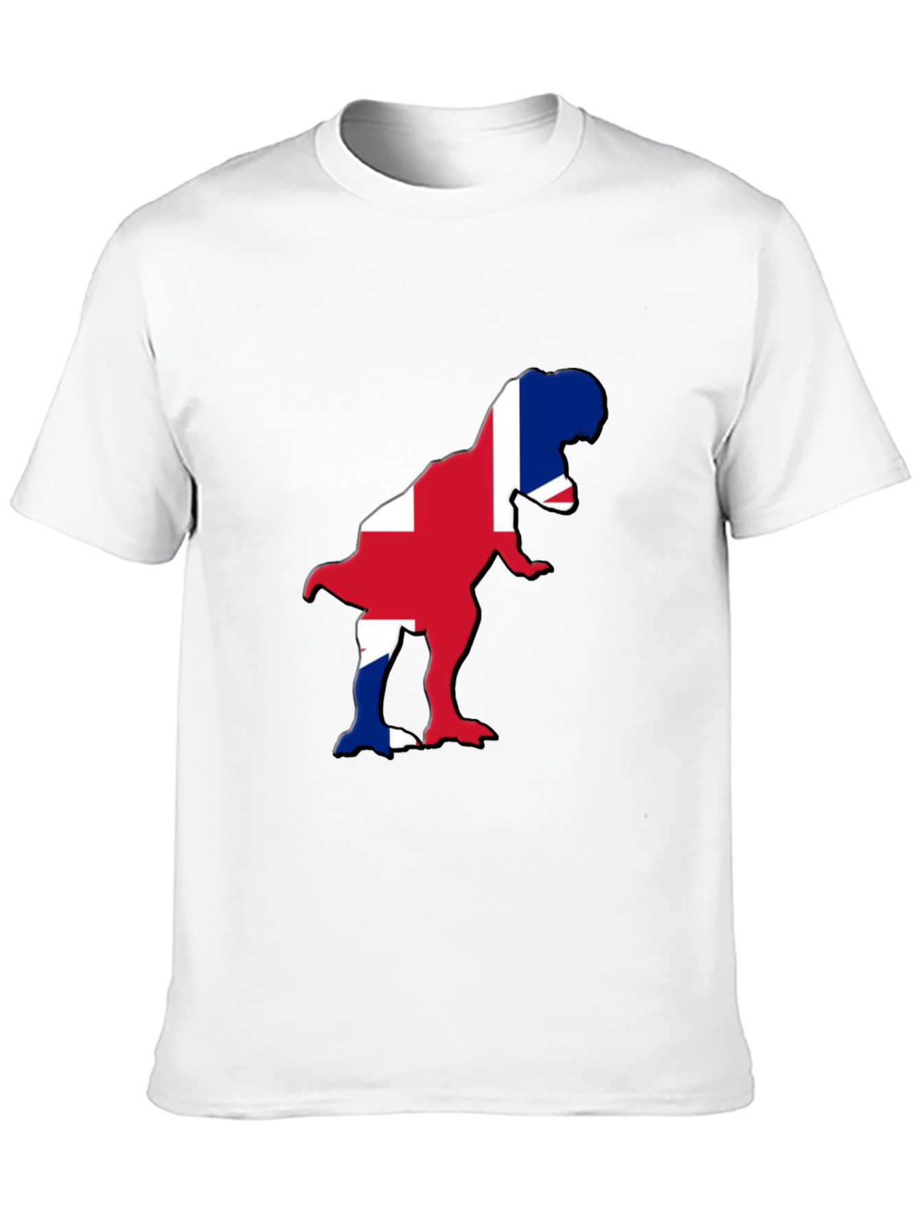 Union Jack Dinosaur Graphic Tee