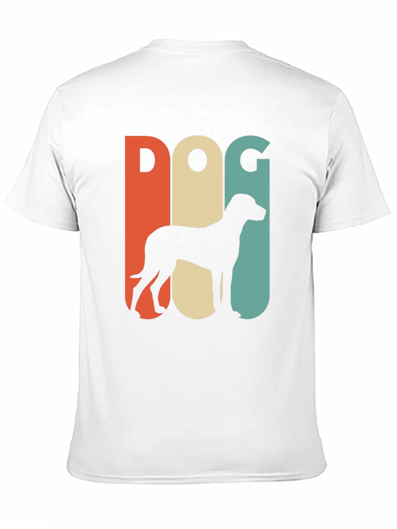 Retro Dog Silhouette Graphic Tee