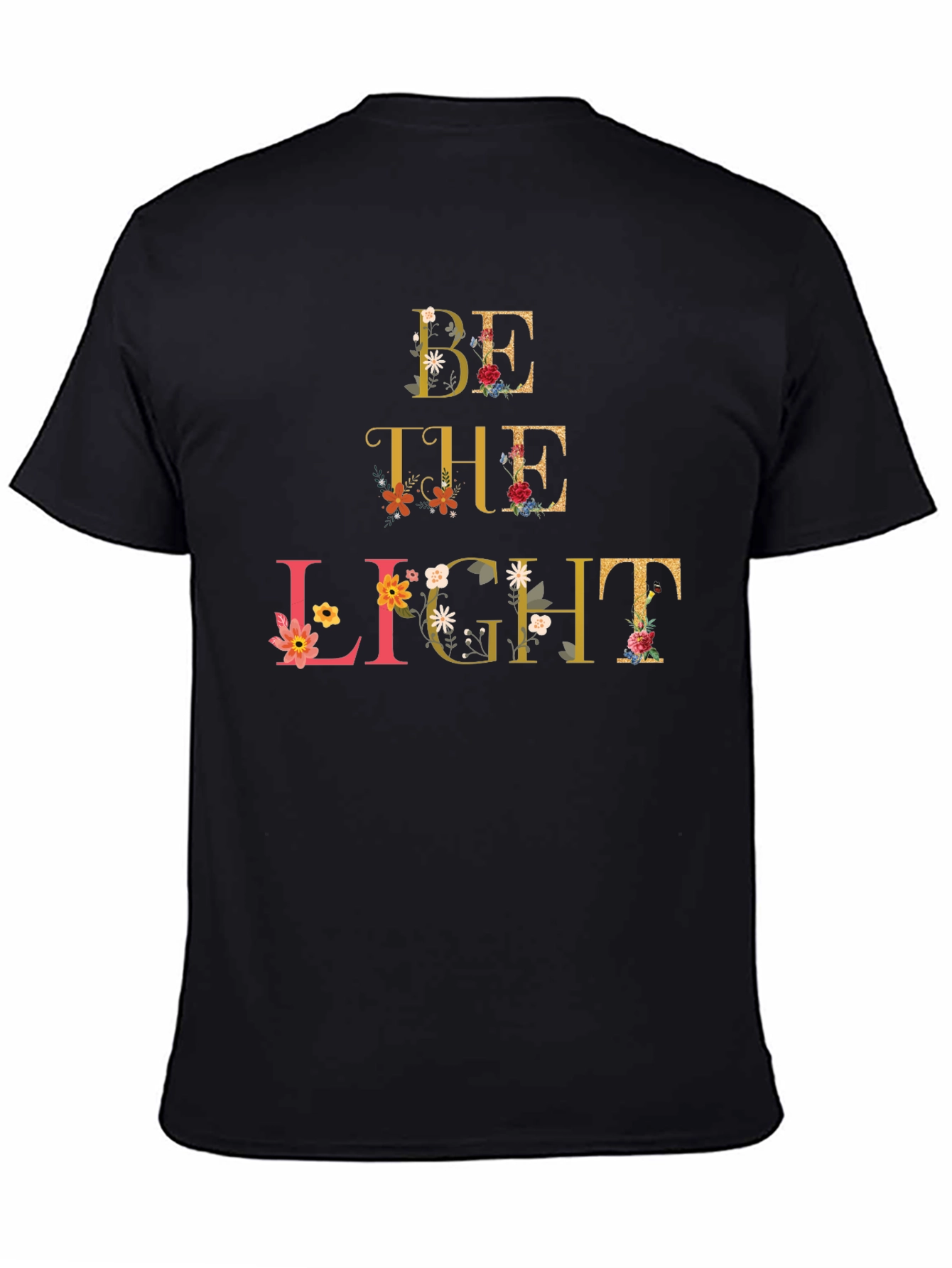Floral Be the Light T-Shirt