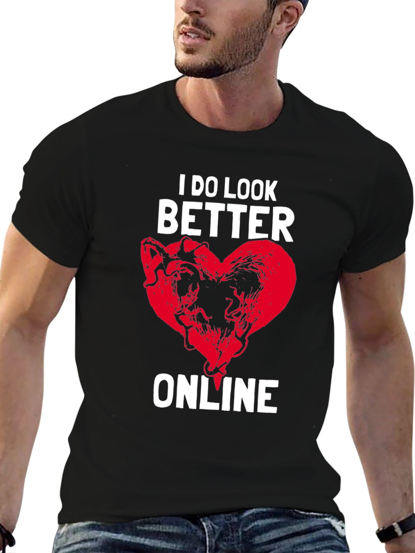I Look Better Online Graphic Tee