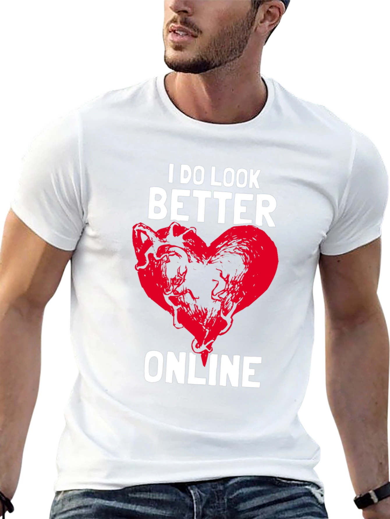 I Look Better Online Graphic Tee