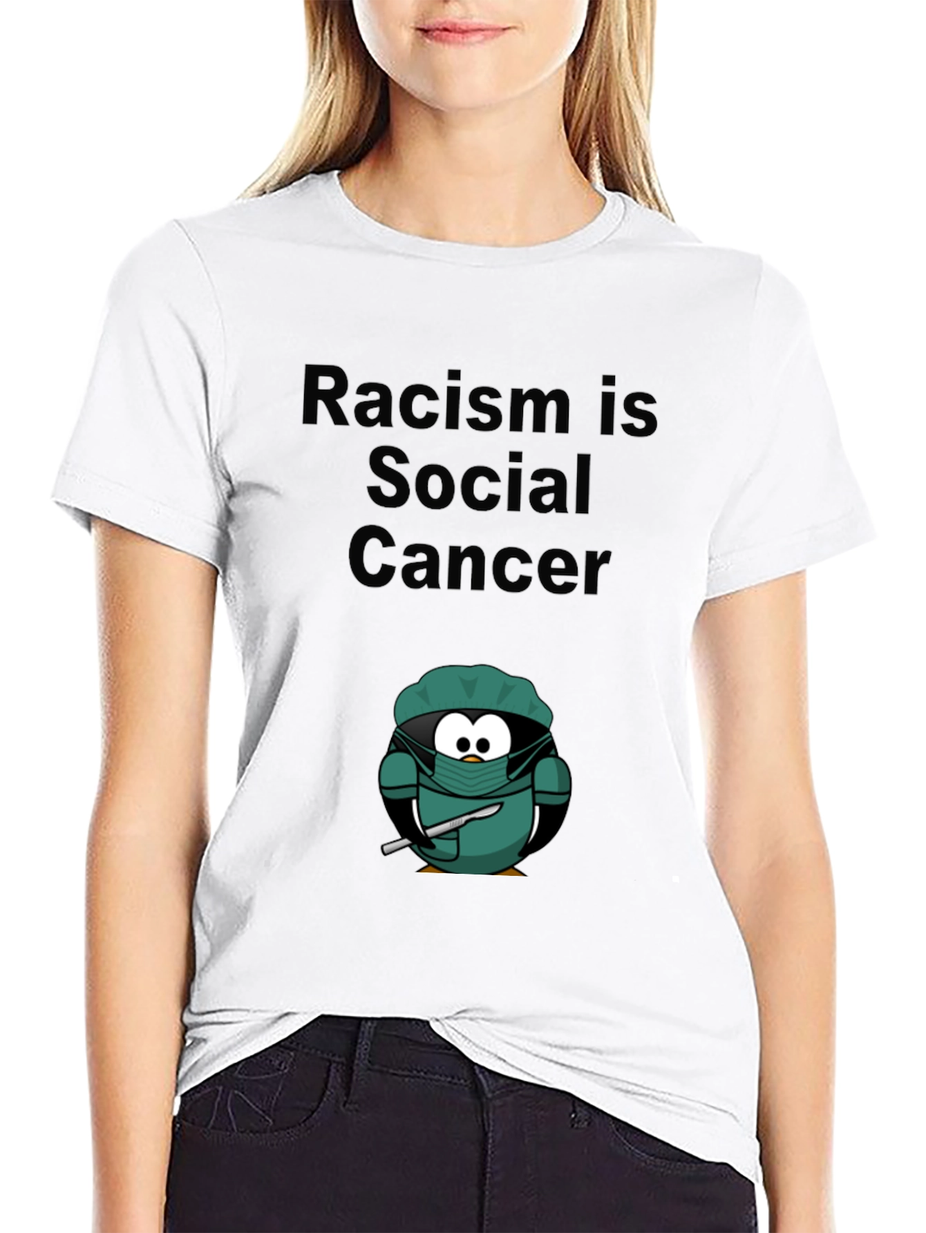 Racism is Social Cancer T-Shirt
