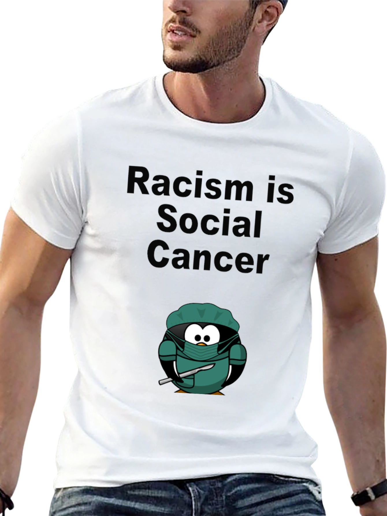 Racism is Social Cancer T-Shirt
