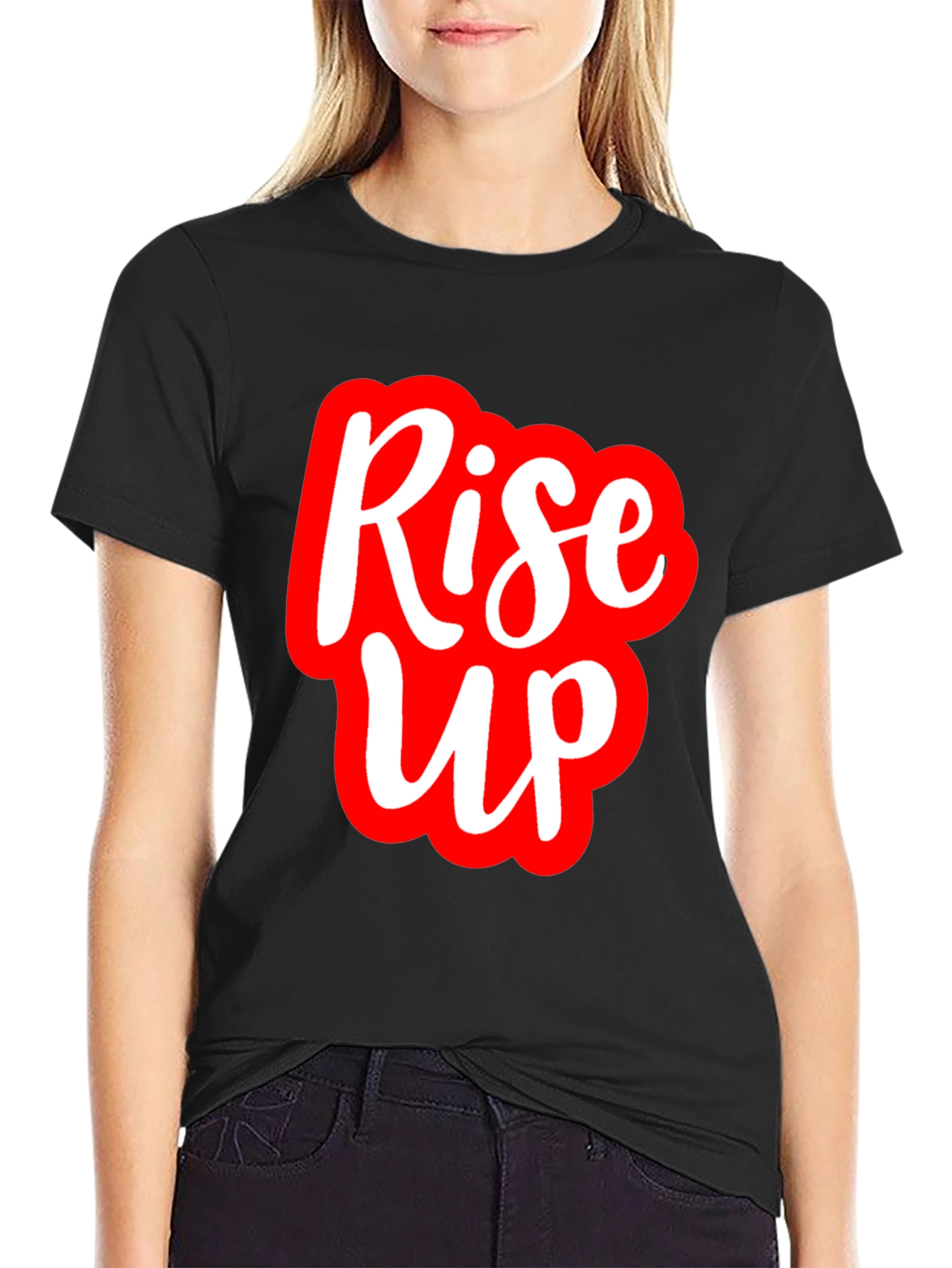 Rise Up Graphic Tee - Bold Statement Shirt