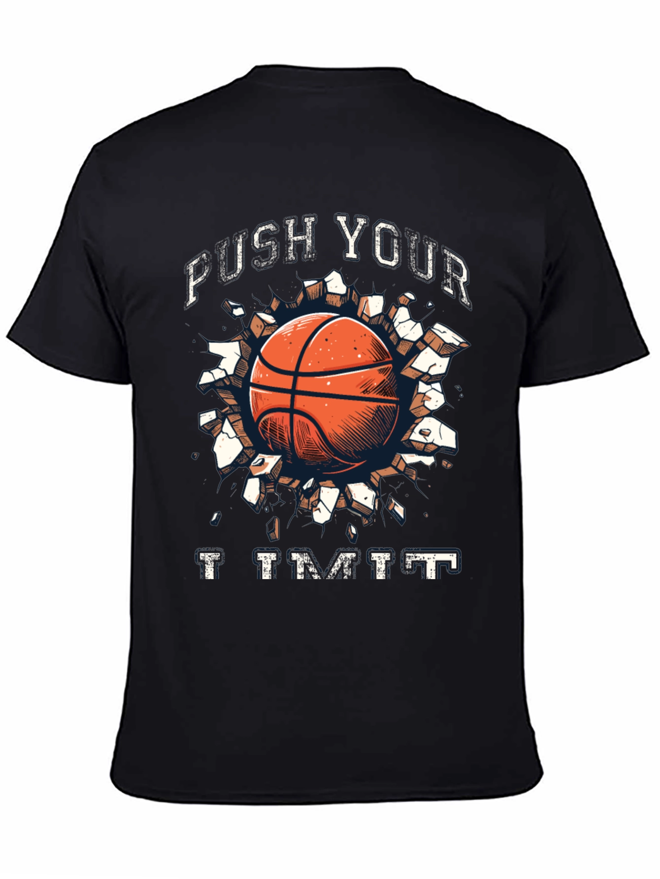 Push Your Limit Basketball Graphic Tee