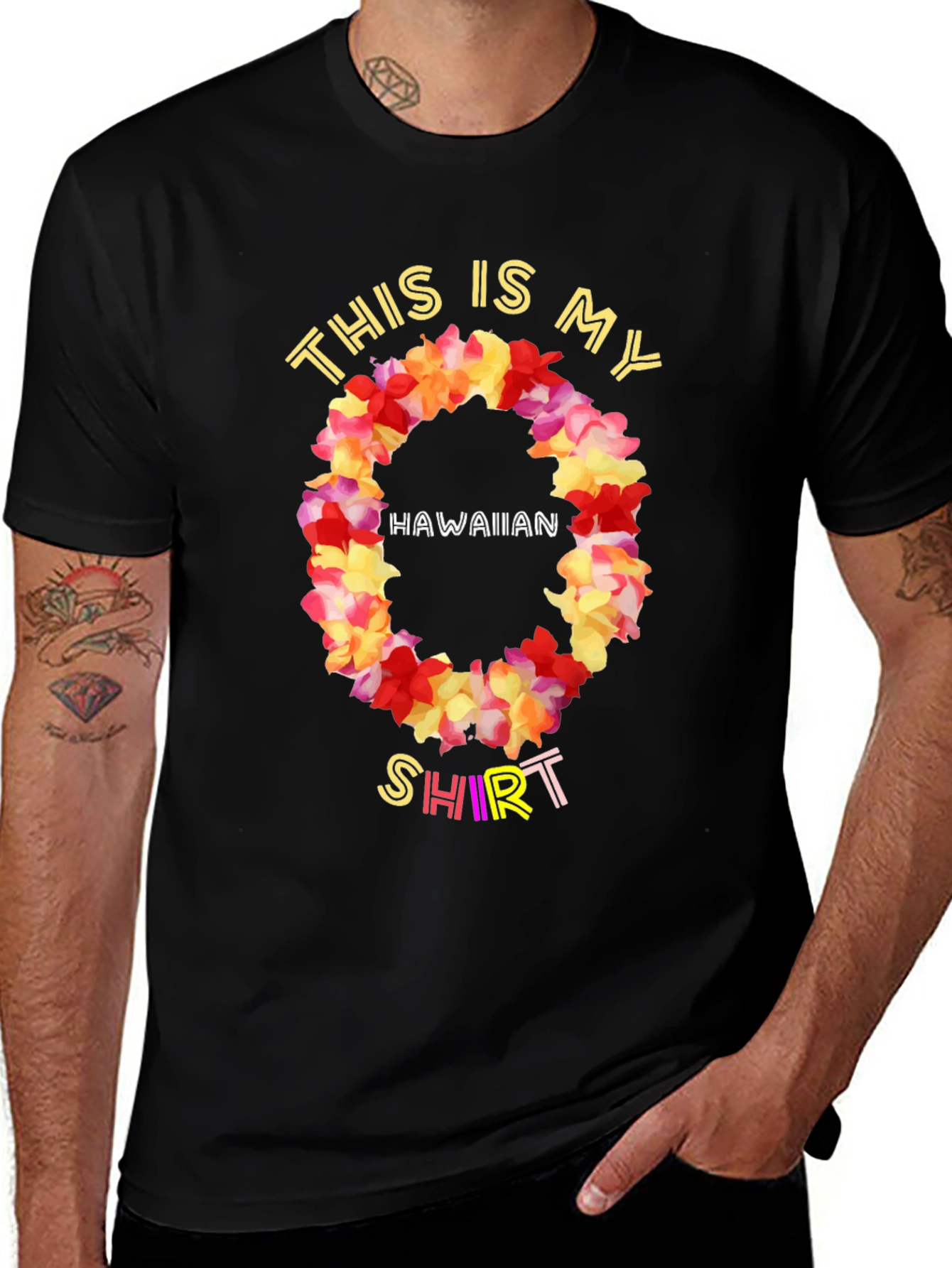 Hawaiian Shirt T-Shirt: This Is My Hawaiian Shirt