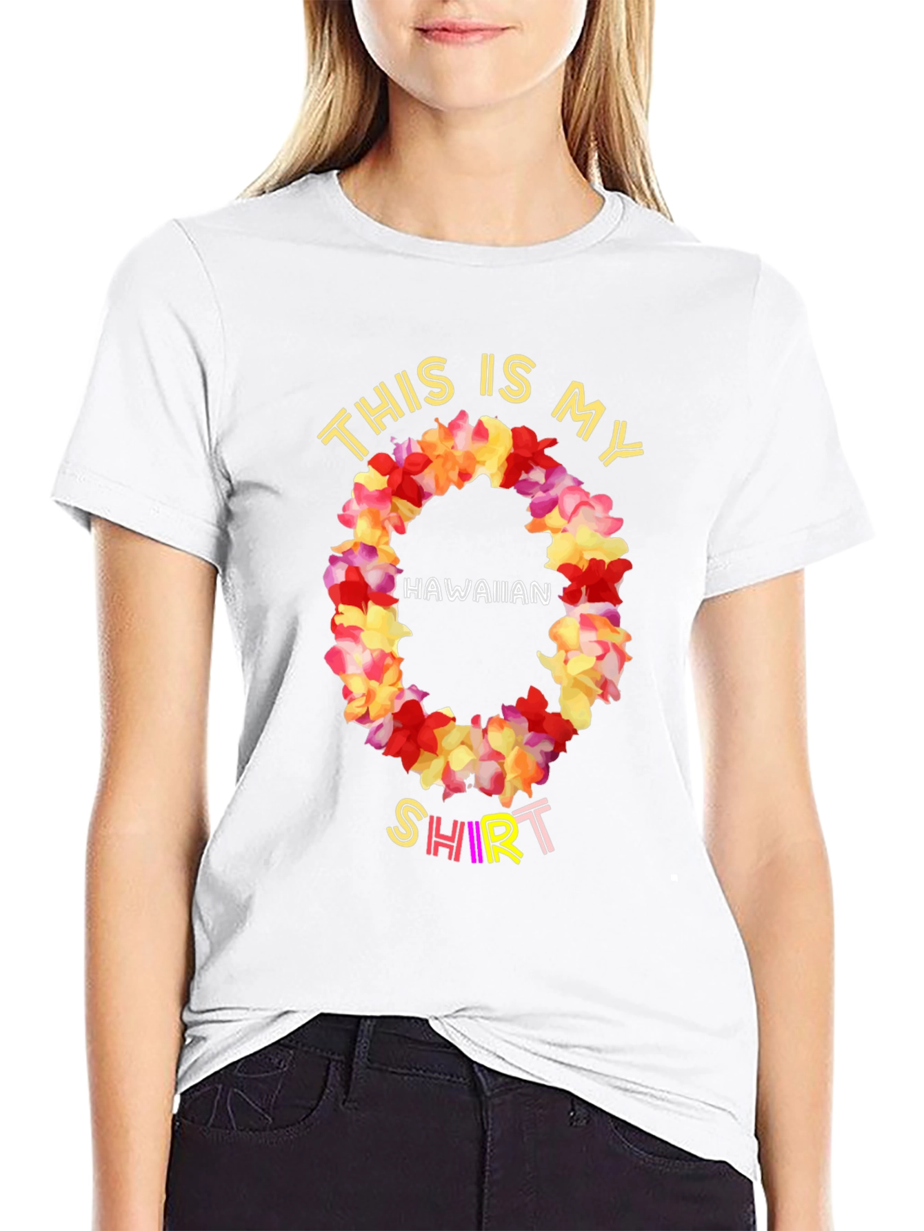 Hawaiian Shirt T-Shirt: This Is My Hawaiian Shirt