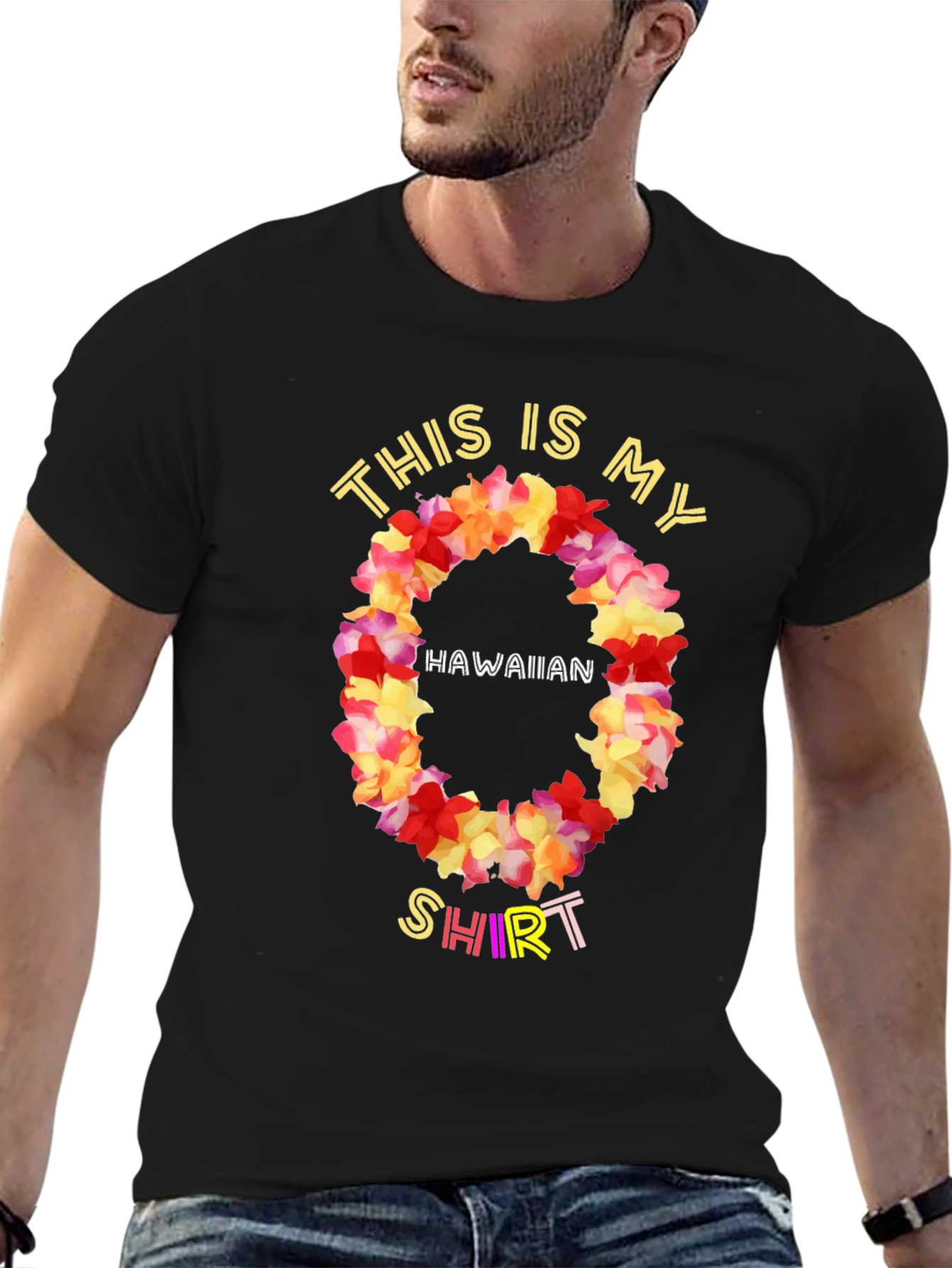 Hawaiian Shirt T-Shirt: This Is My Hawaiian Shirt