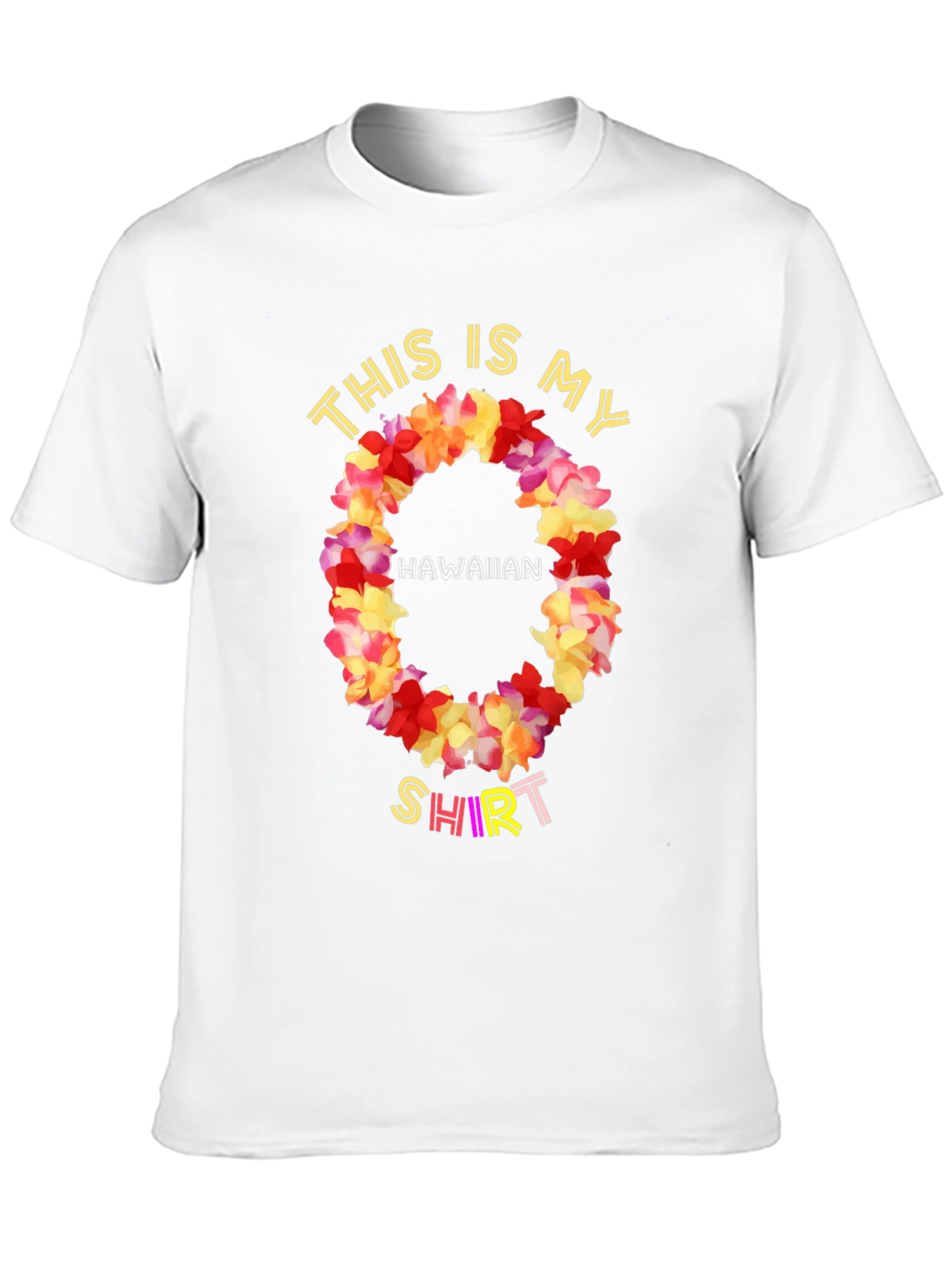 Hawaiian Shirt T-Shirt: This Is My Hawaiian Shirt