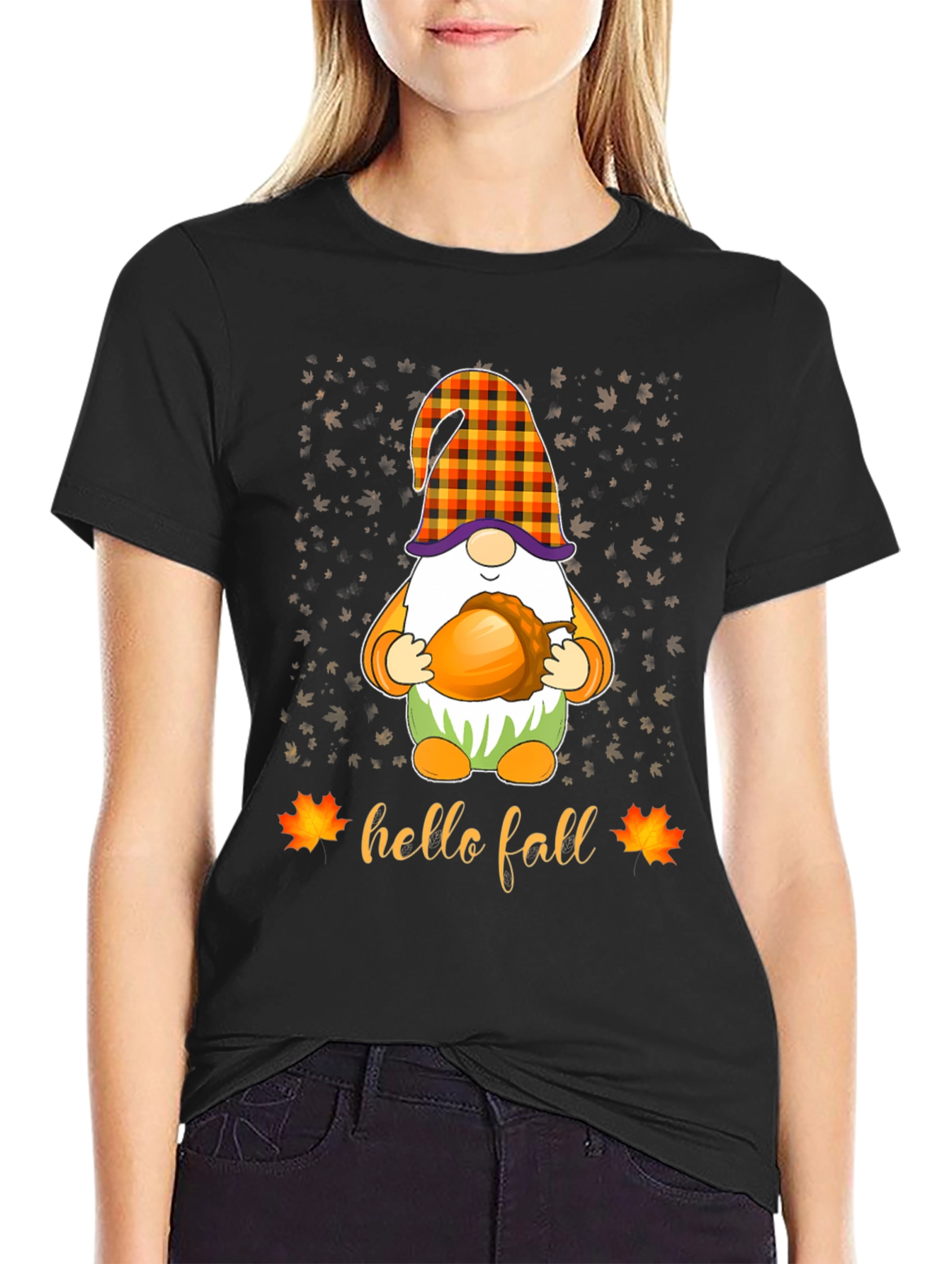 Hello Fall Gnome T-Shirt