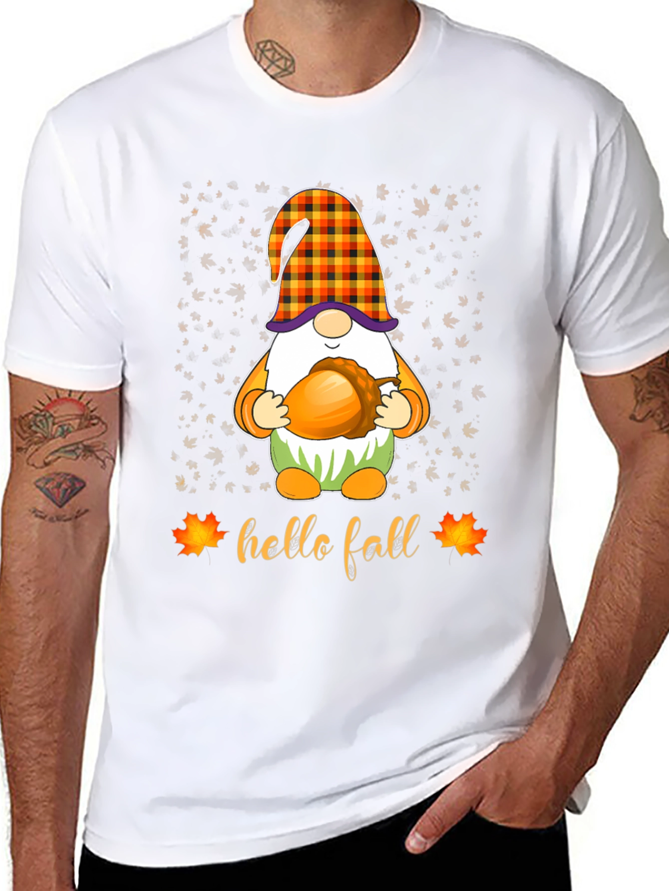 Hello Fall Gnome T-Shirt