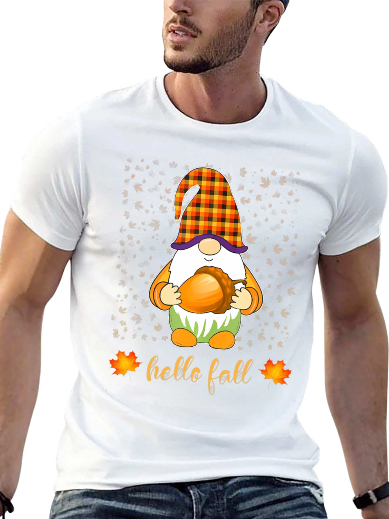 Hello Fall Gnome T-Shirt