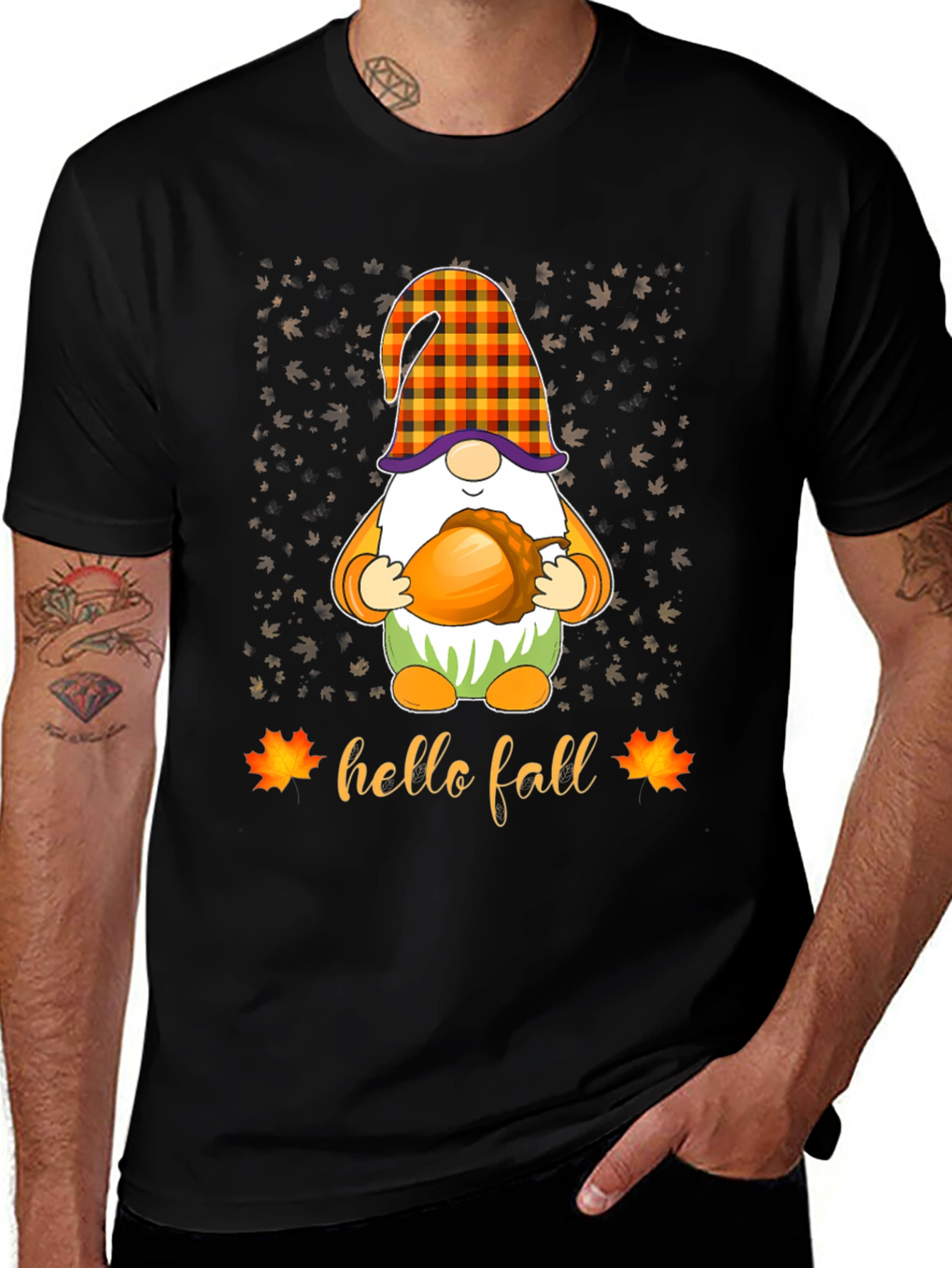 Hello Fall Gnome T-Shirt
